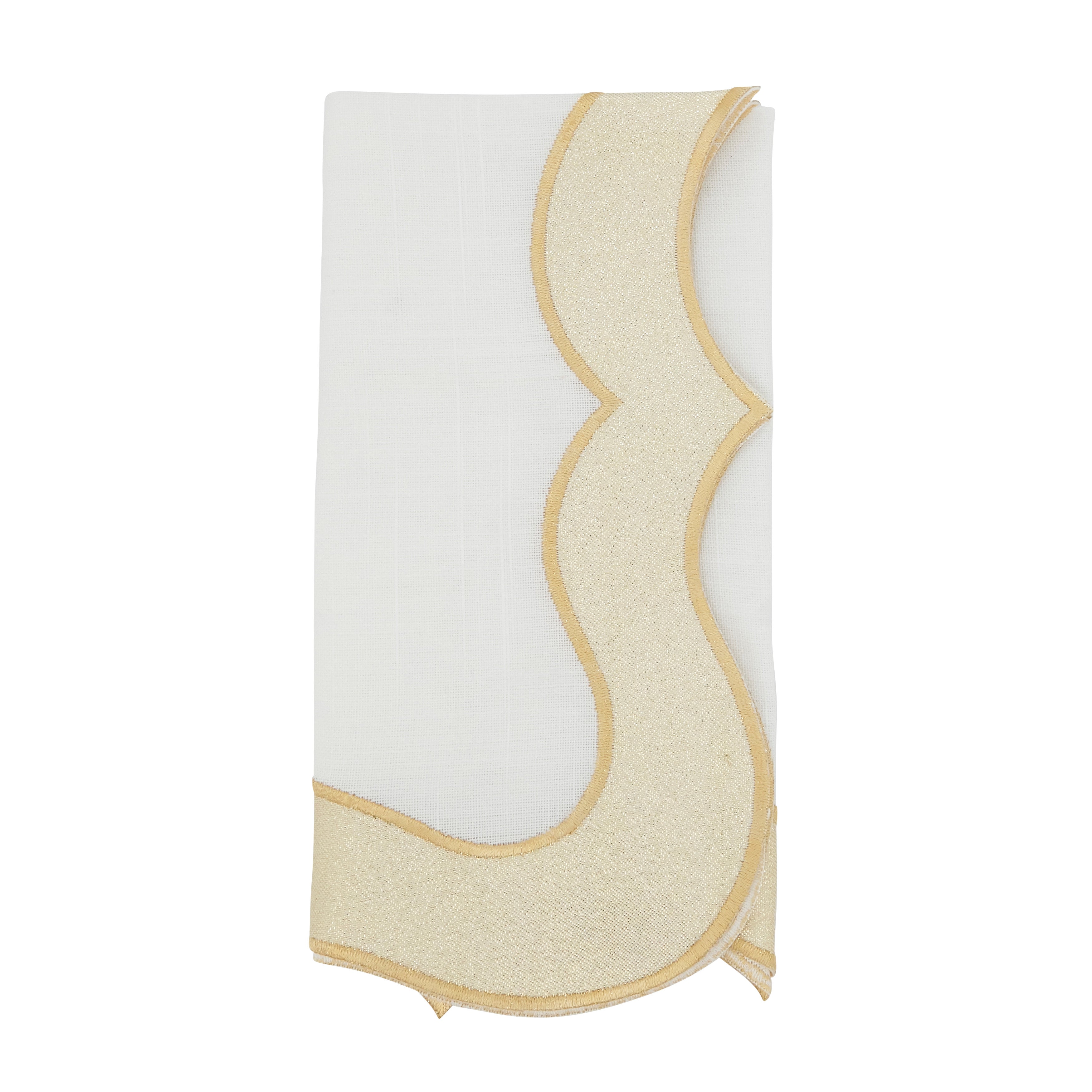 Elegant Shimmer Table Napkin, Set of 4