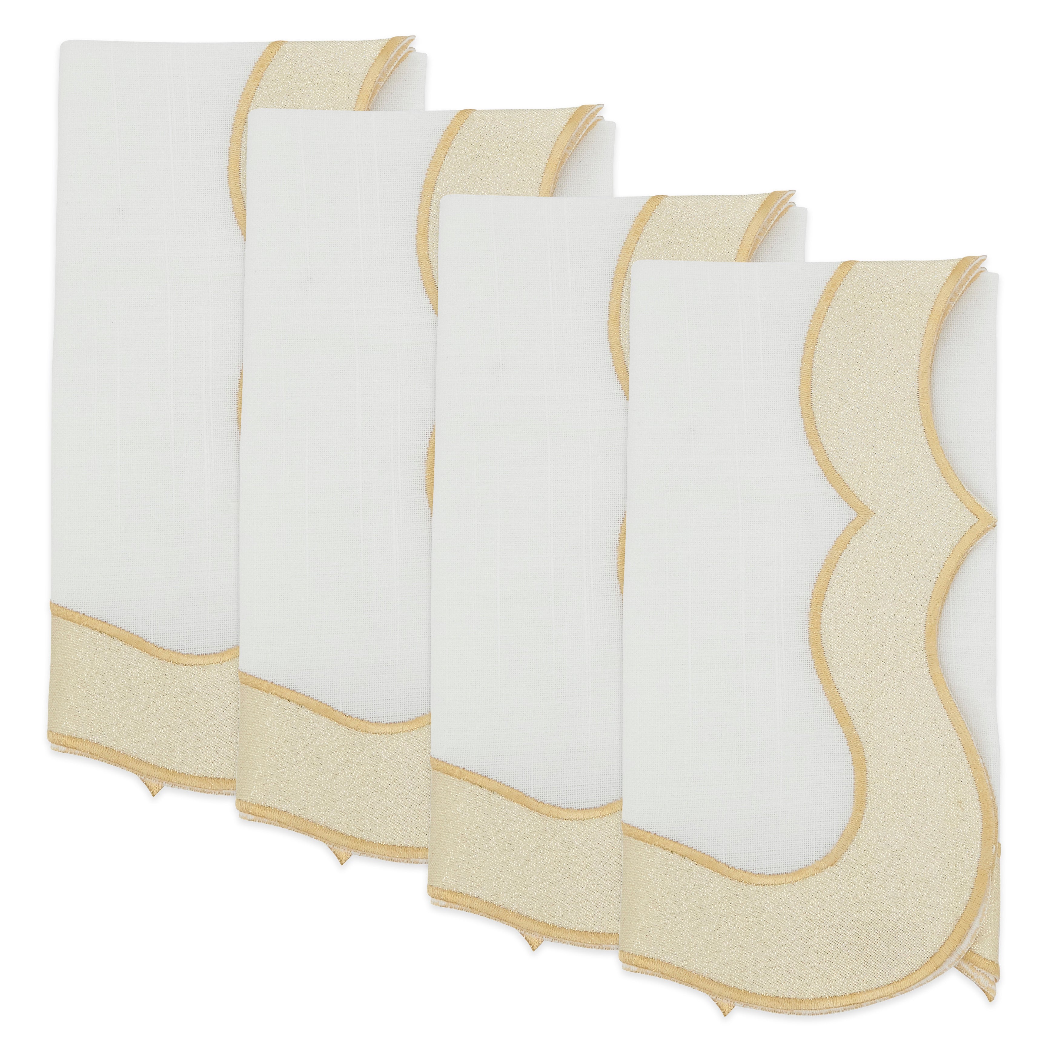 Elegant Shimmer Table Napkin, Set of 4