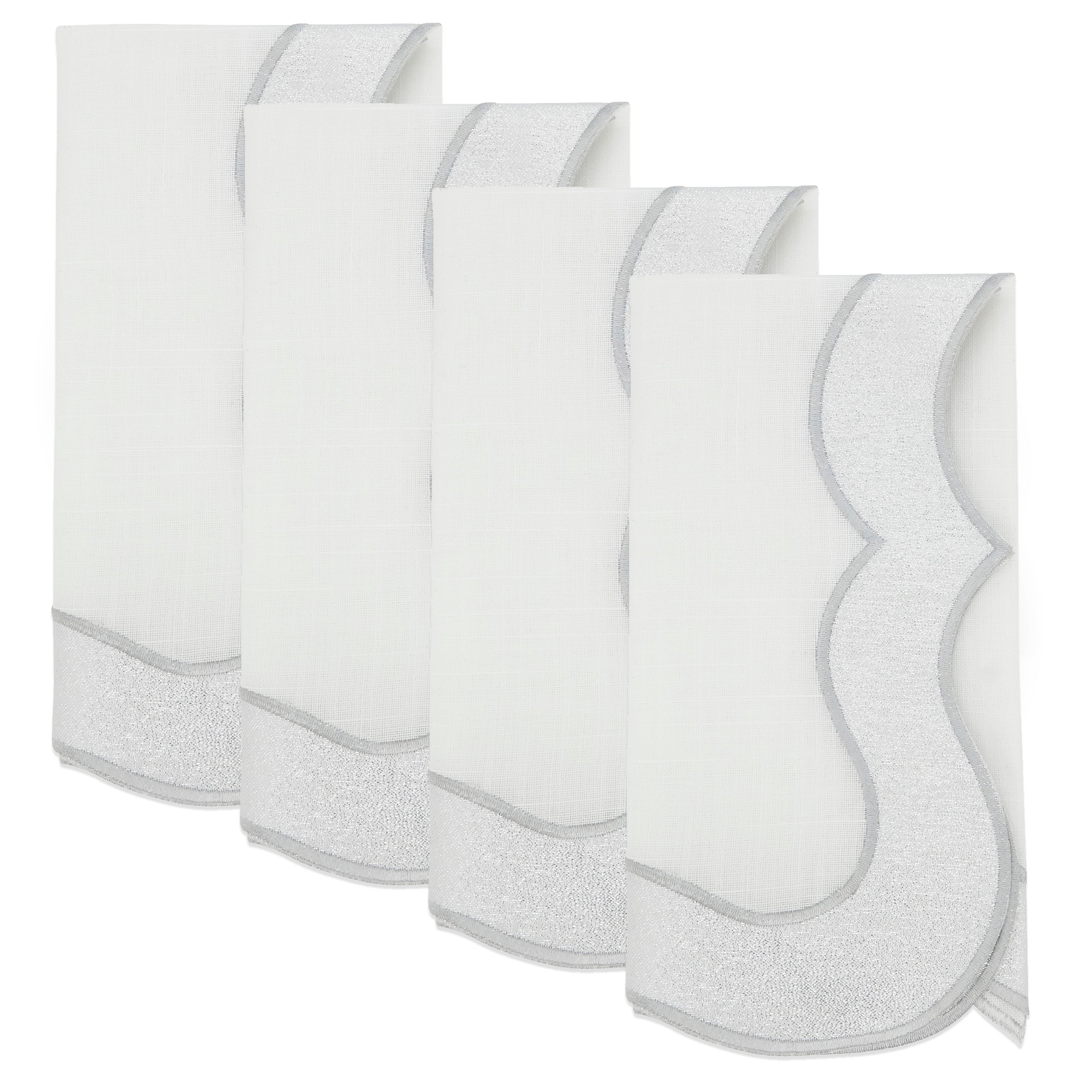 Elegant Shimmer Table Napkin, Set of 4