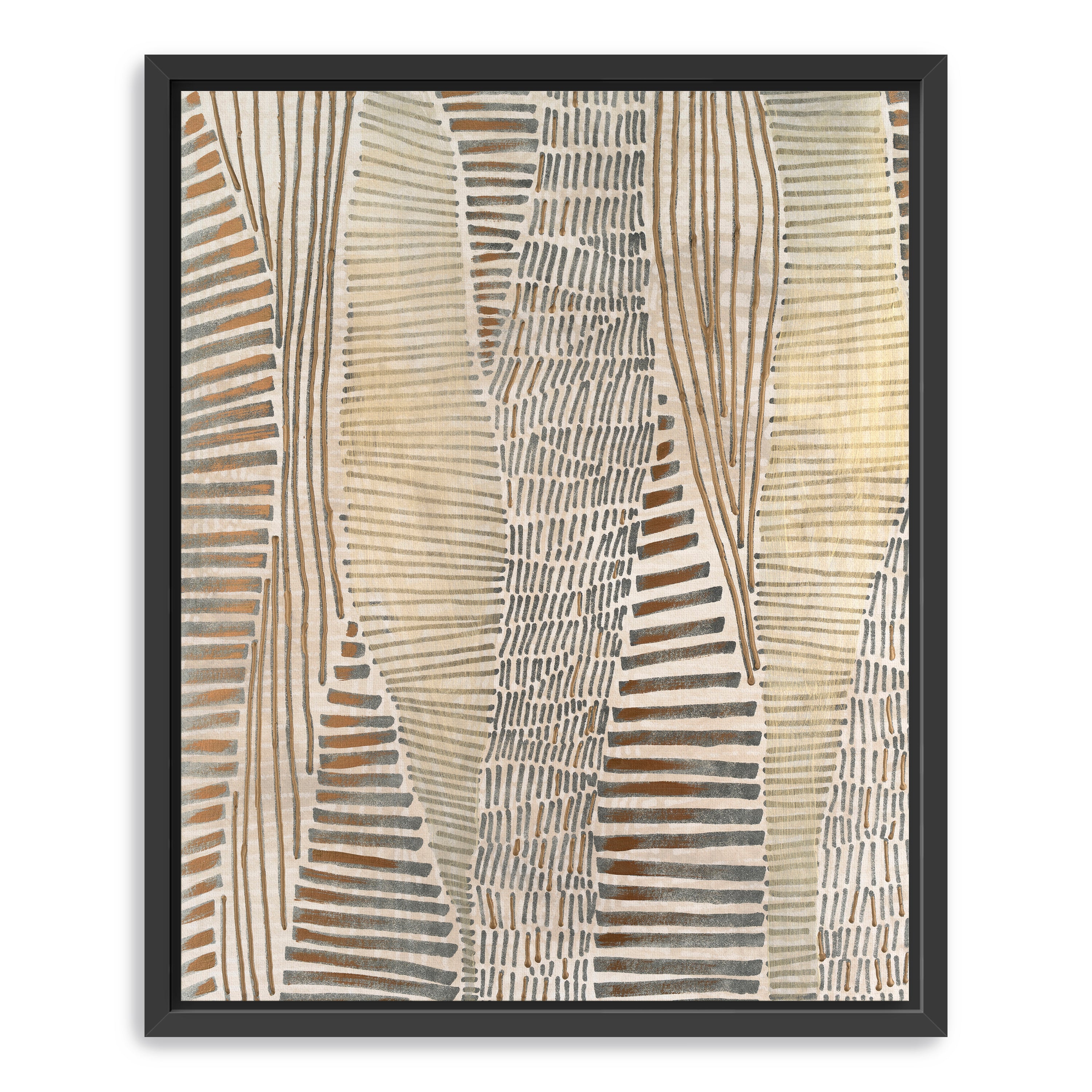 Metallic Tablet I Canvas Giclee