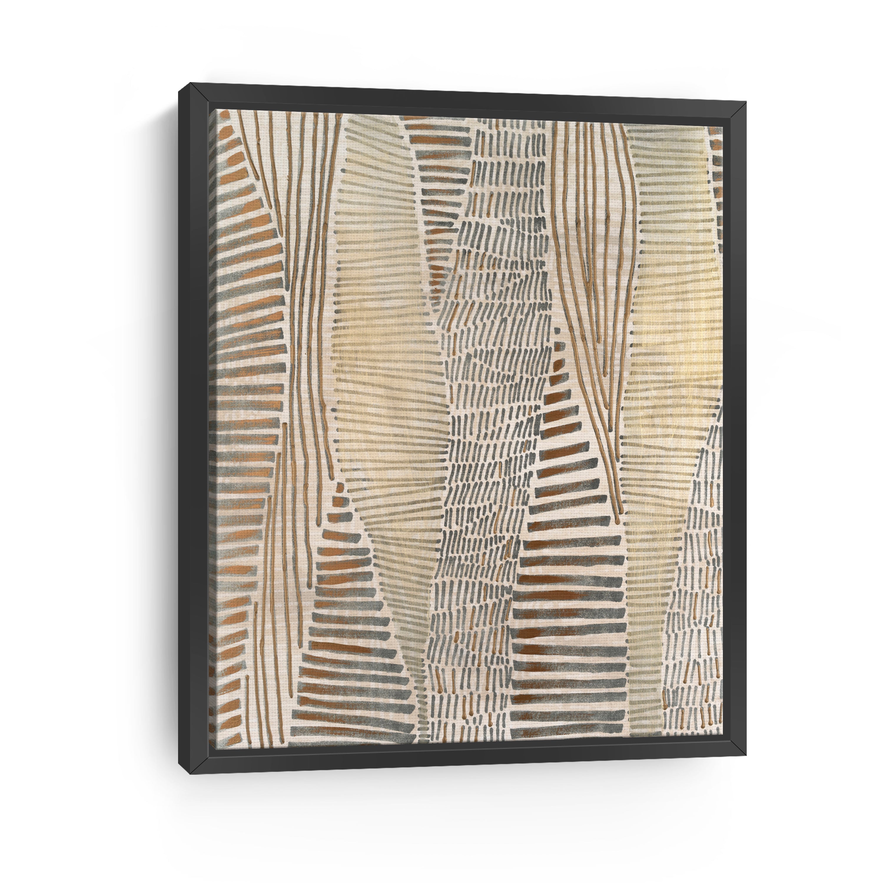 Metallic Tablet I Canvas Giclee