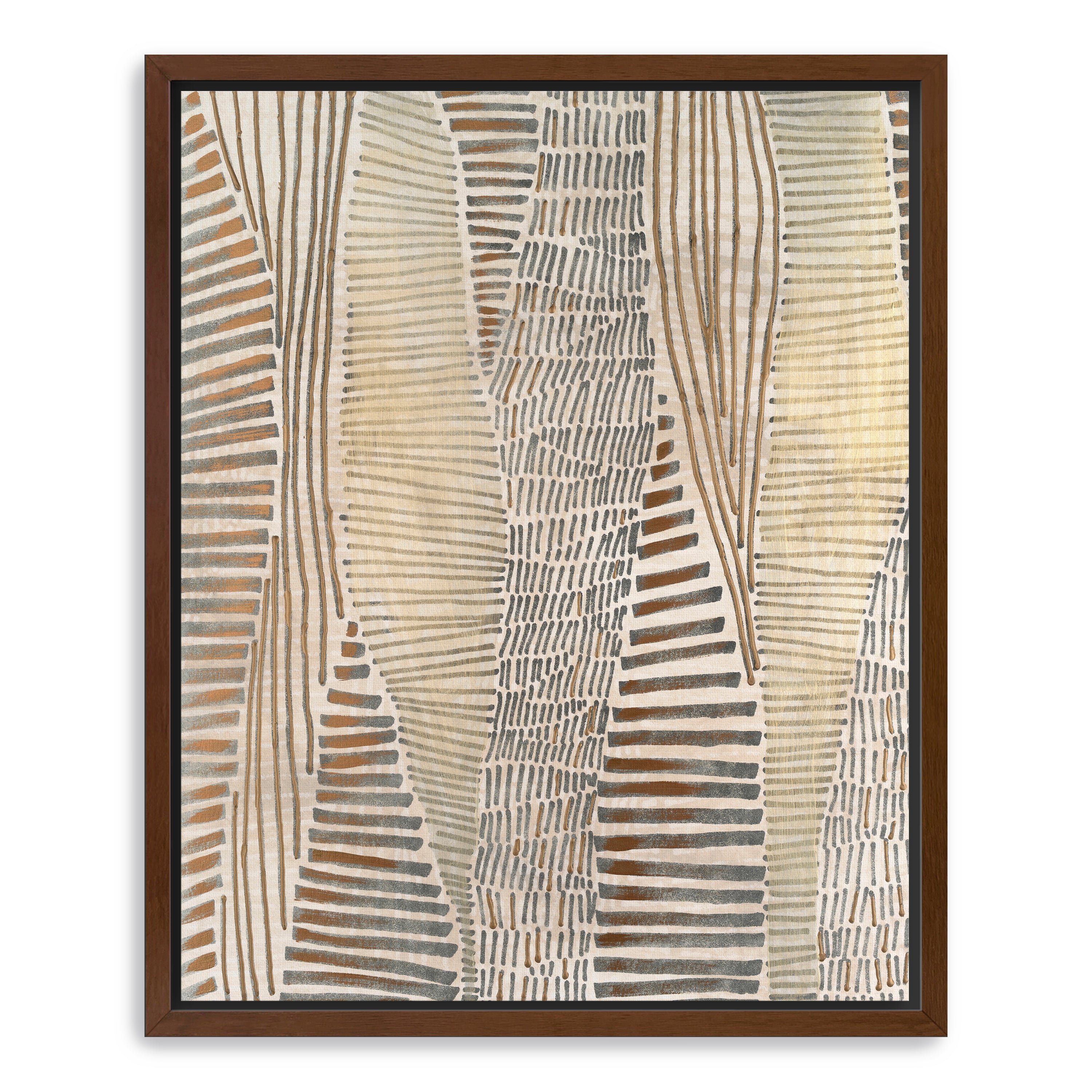 Metallic Tablet I Canvas Giclee