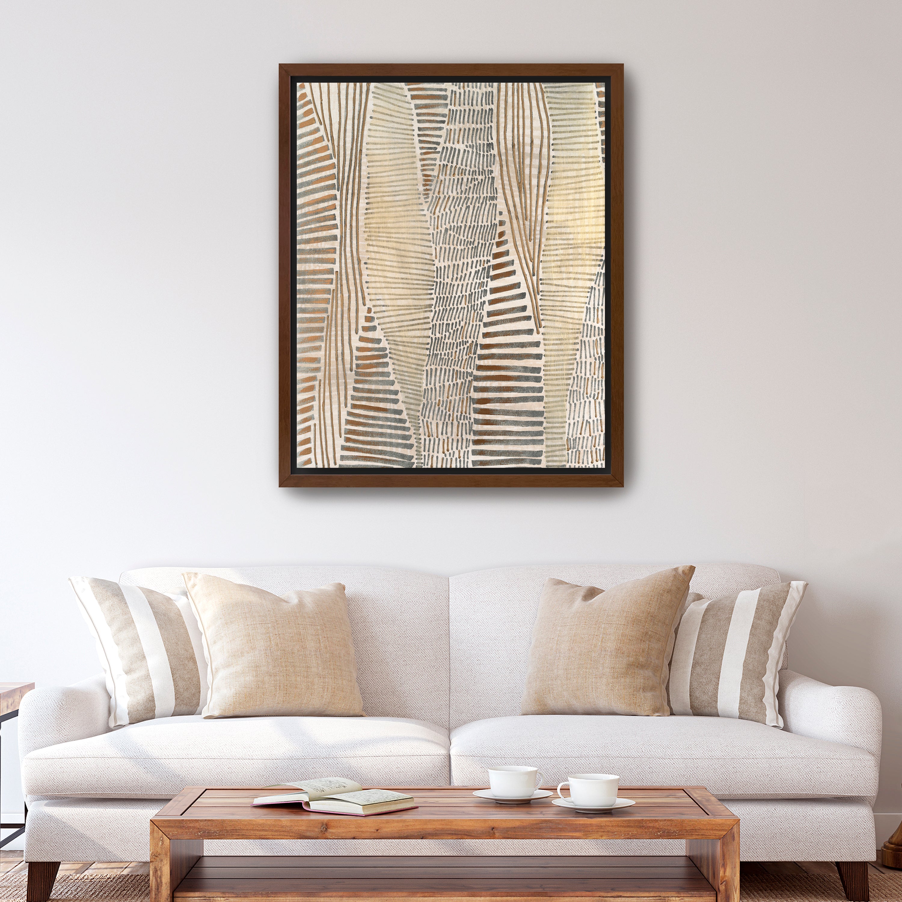 Metallic Tablet I Canvas Giclee