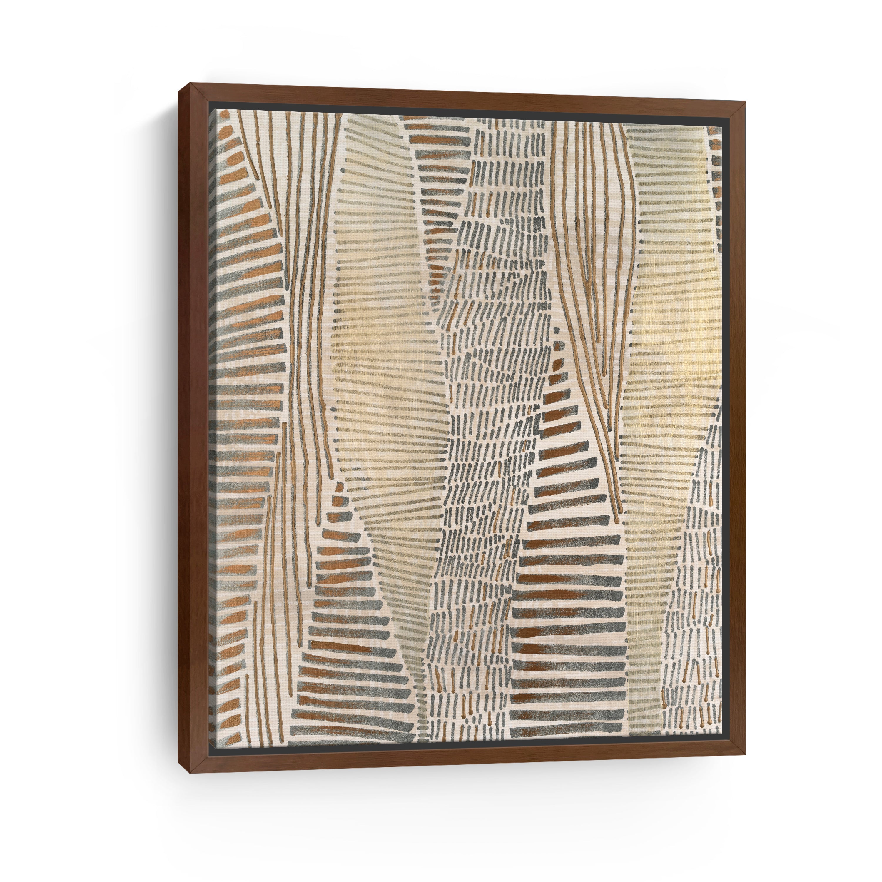 Metallic Tablet I Canvas Giclee