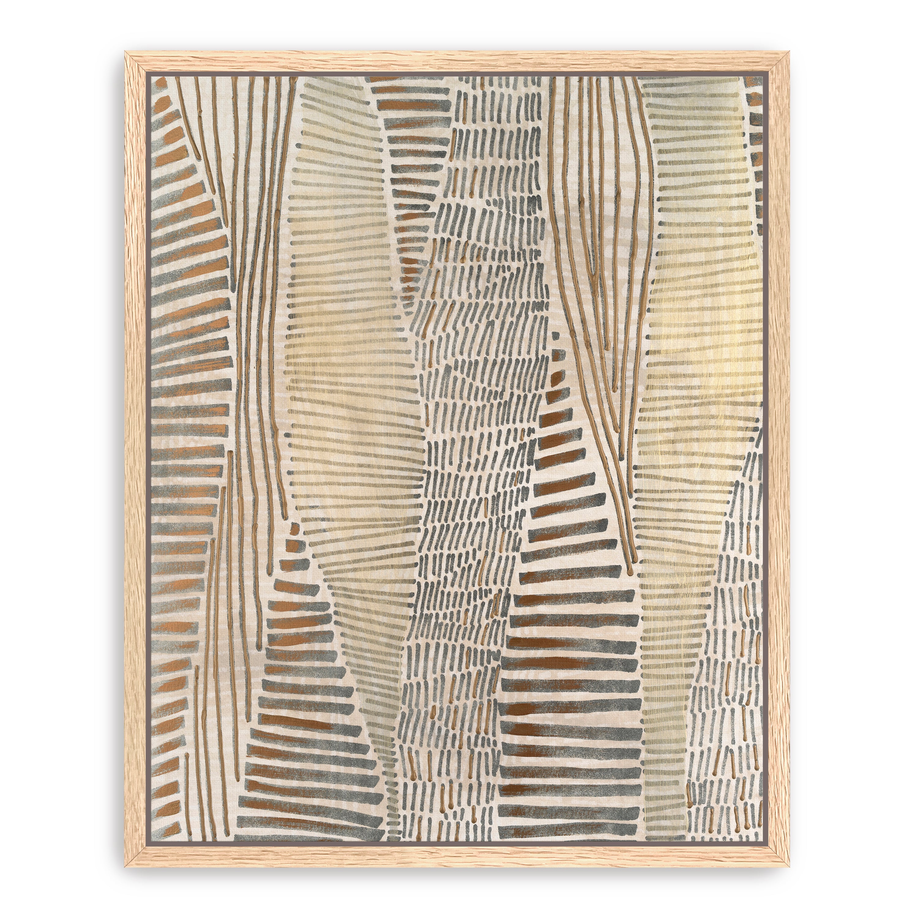 Metallic Tablet I Canvas Giclee