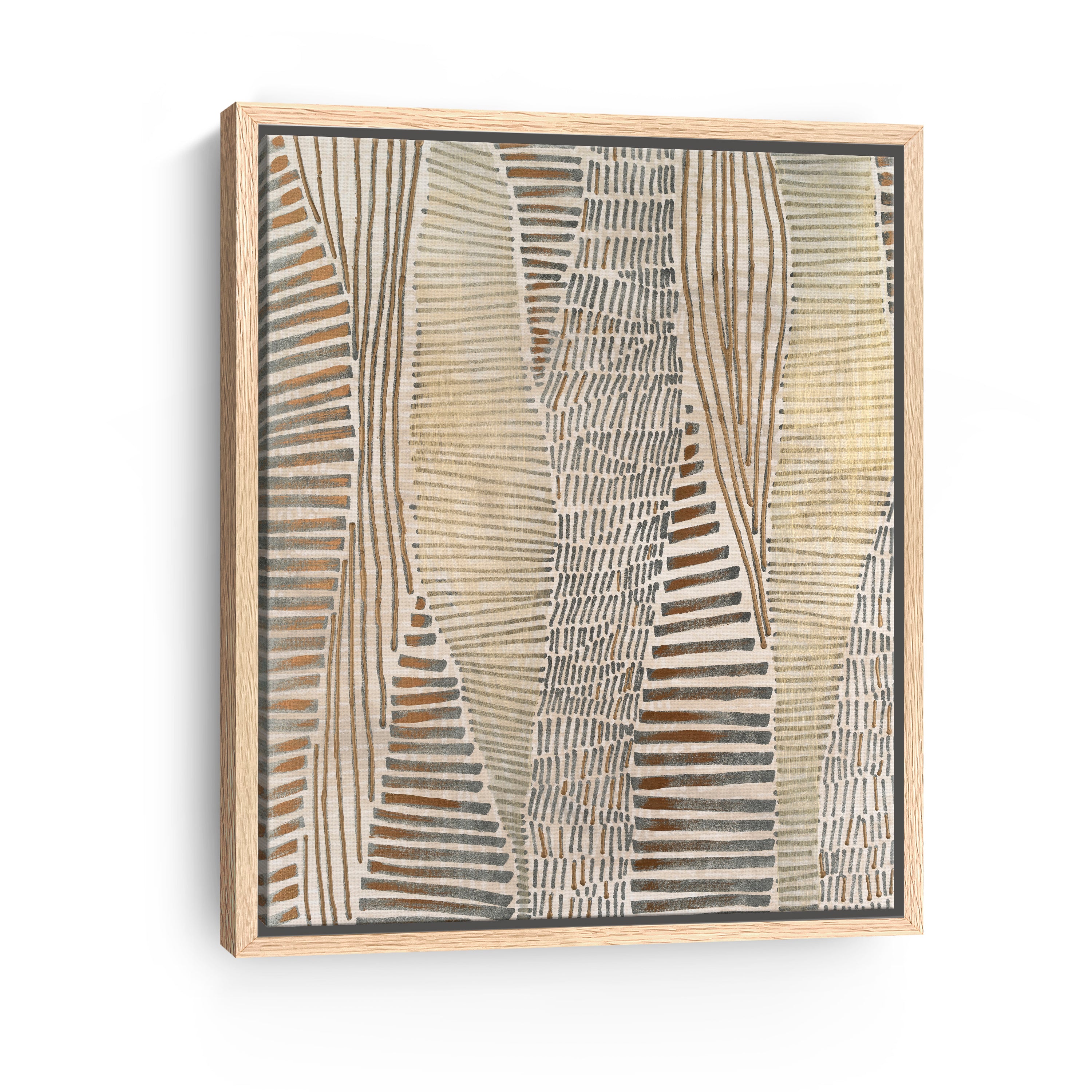 Metallic Tablet I Canvas Giclee
