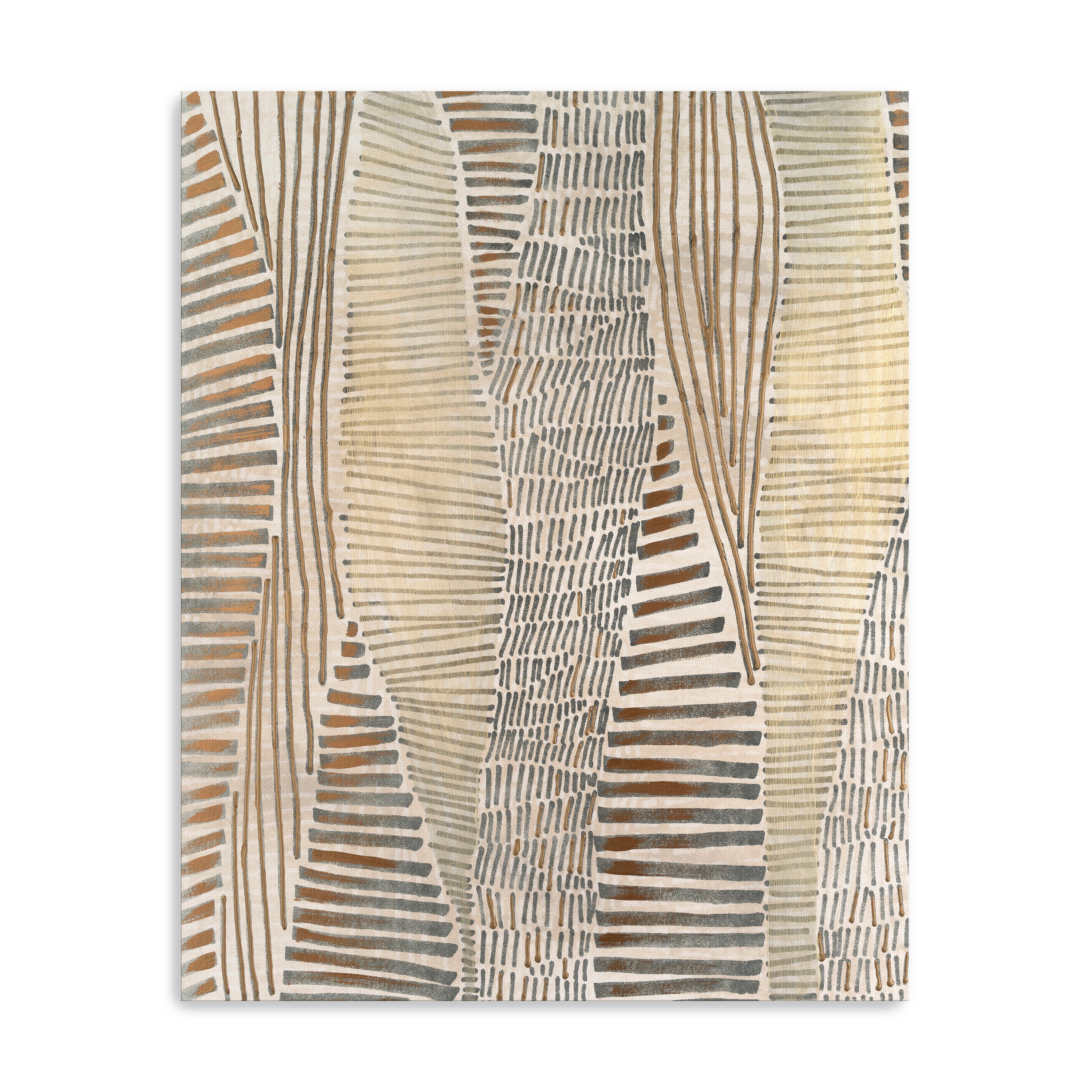 Metallic Tablet I Canvas Giclee