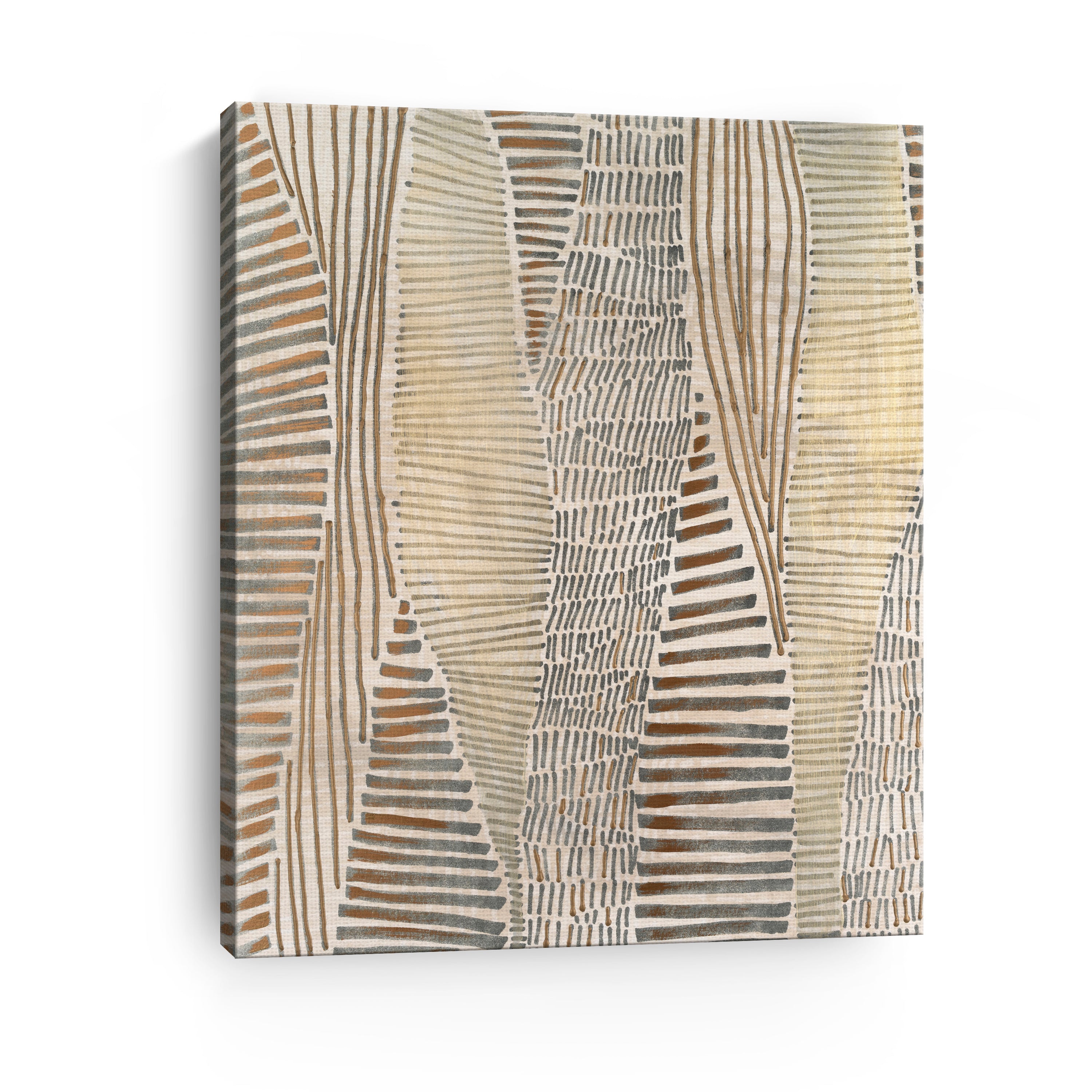 Metallic Tablet I Canvas Giclee