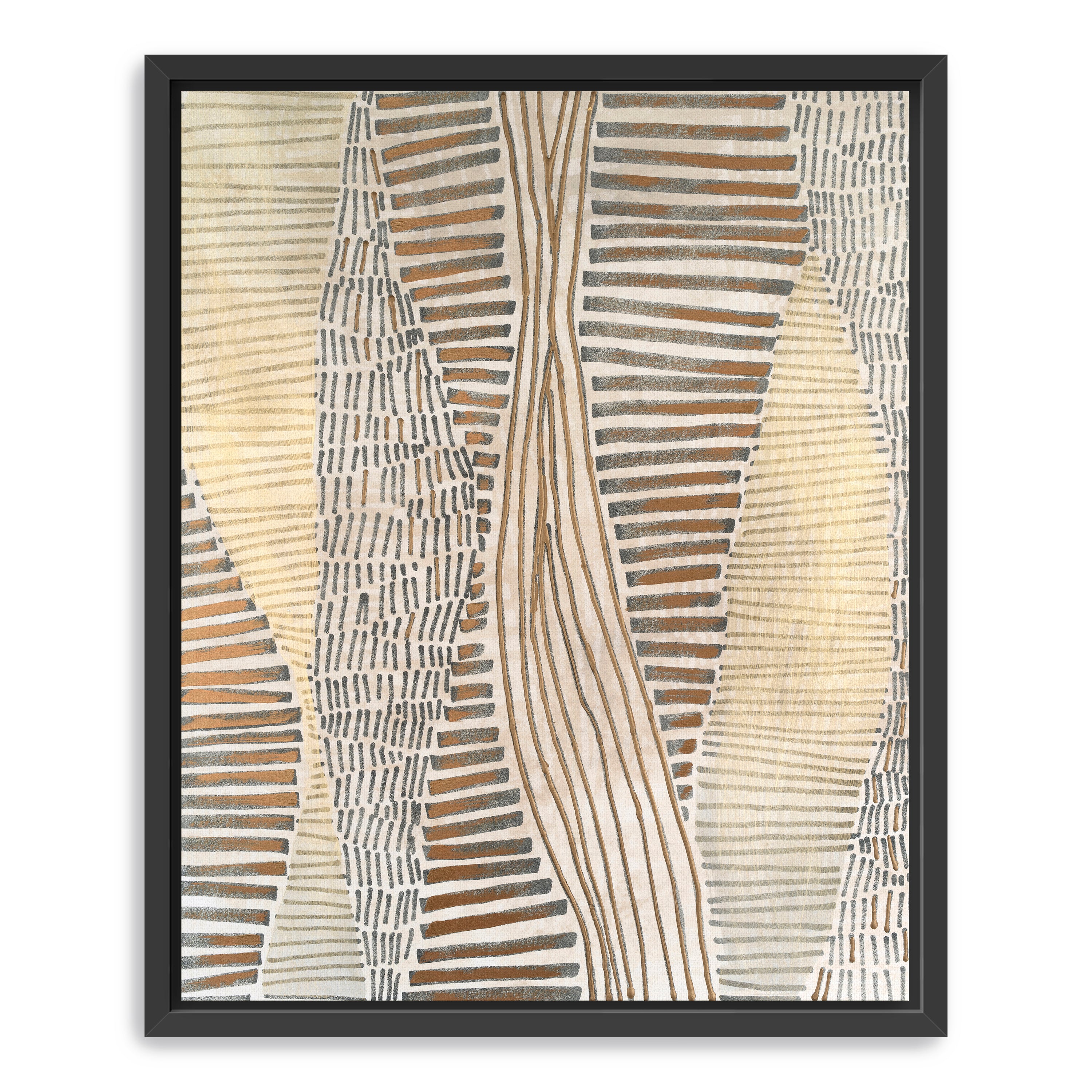 Metallic Tablet II Canvas Giclee