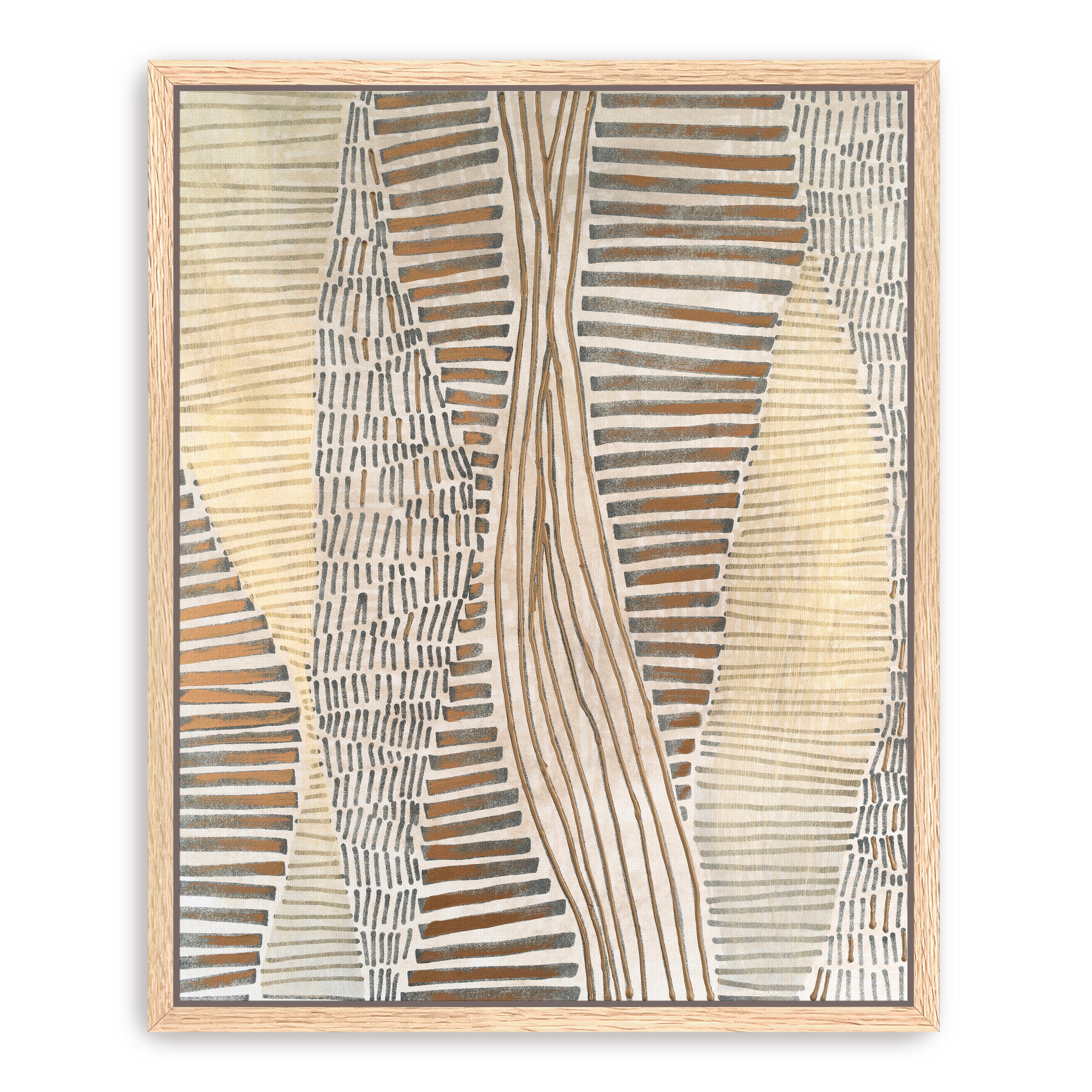 Metallic Tablet II Canvas Giclee