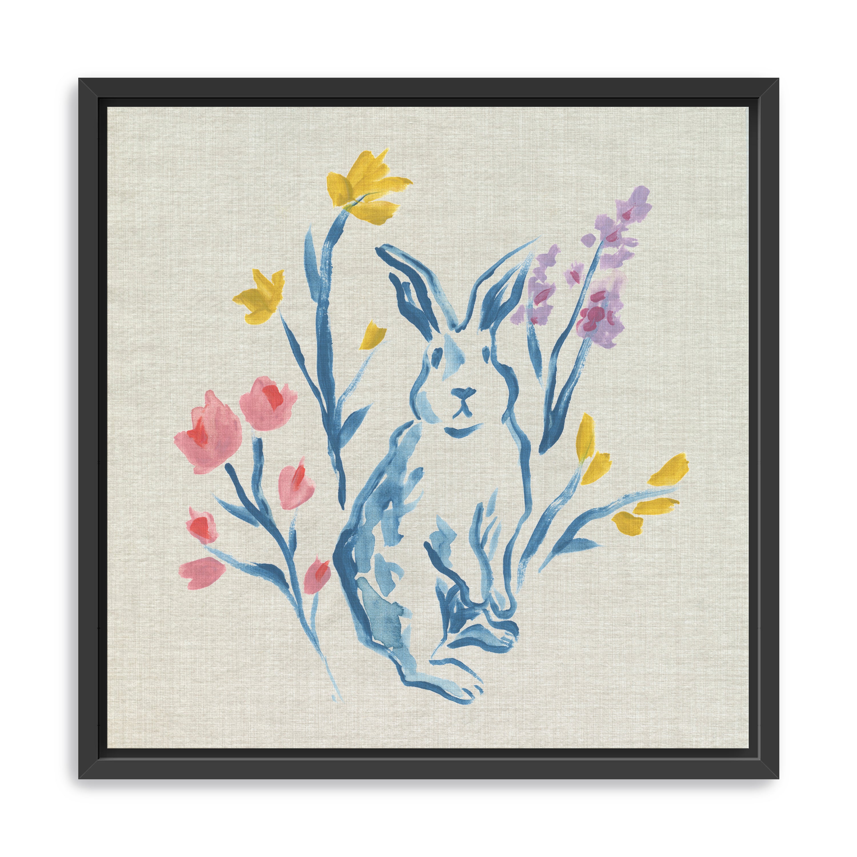 Lovely Rabbit I Canvas Giclee