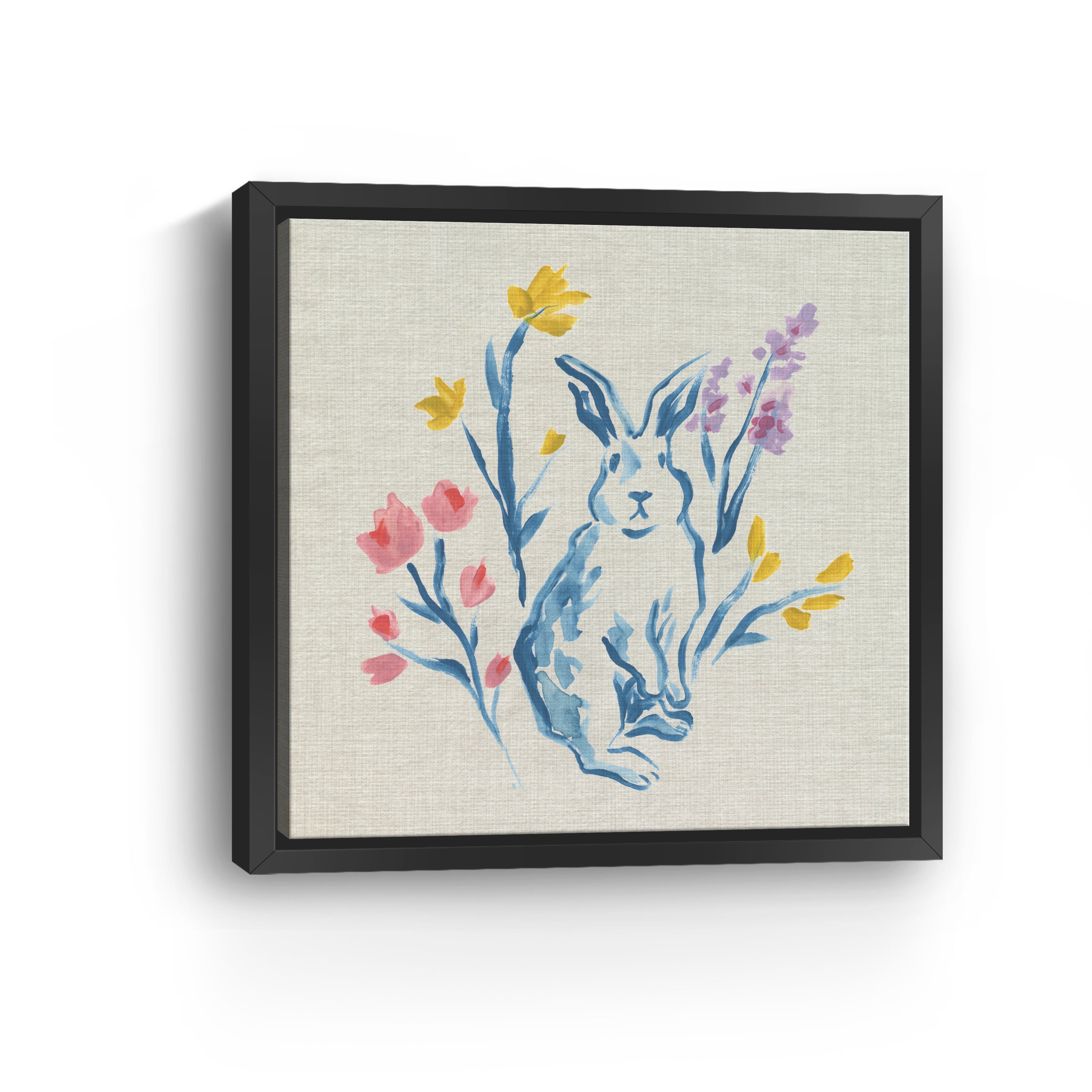 Lovely Rabbit I Canvas Giclee