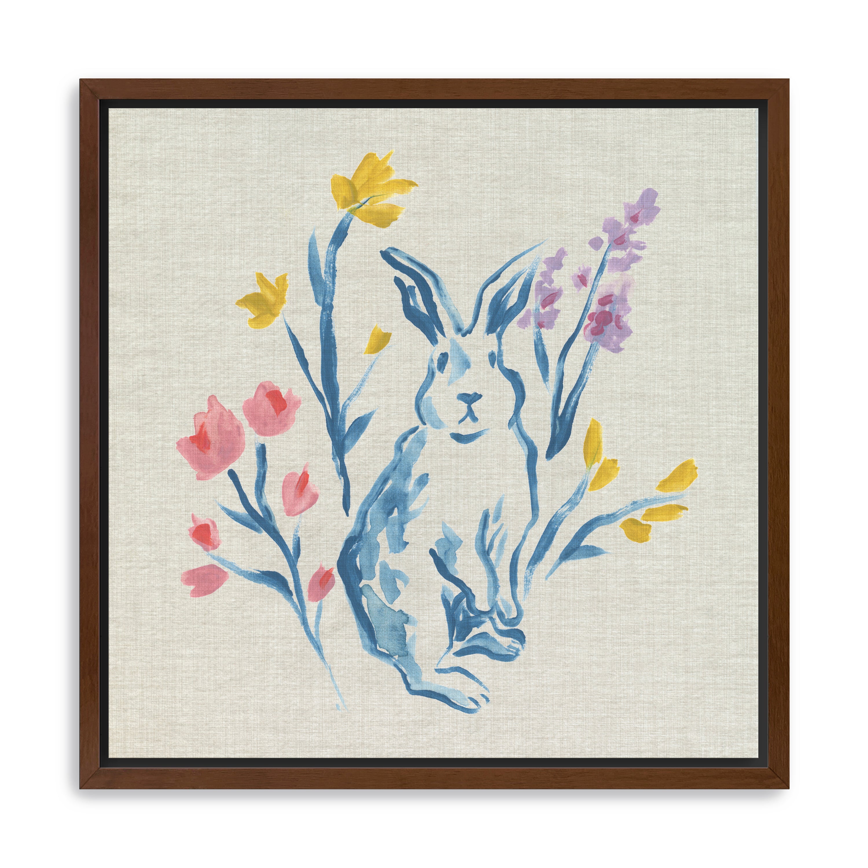 Lovely Rabbit I Canvas Giclee