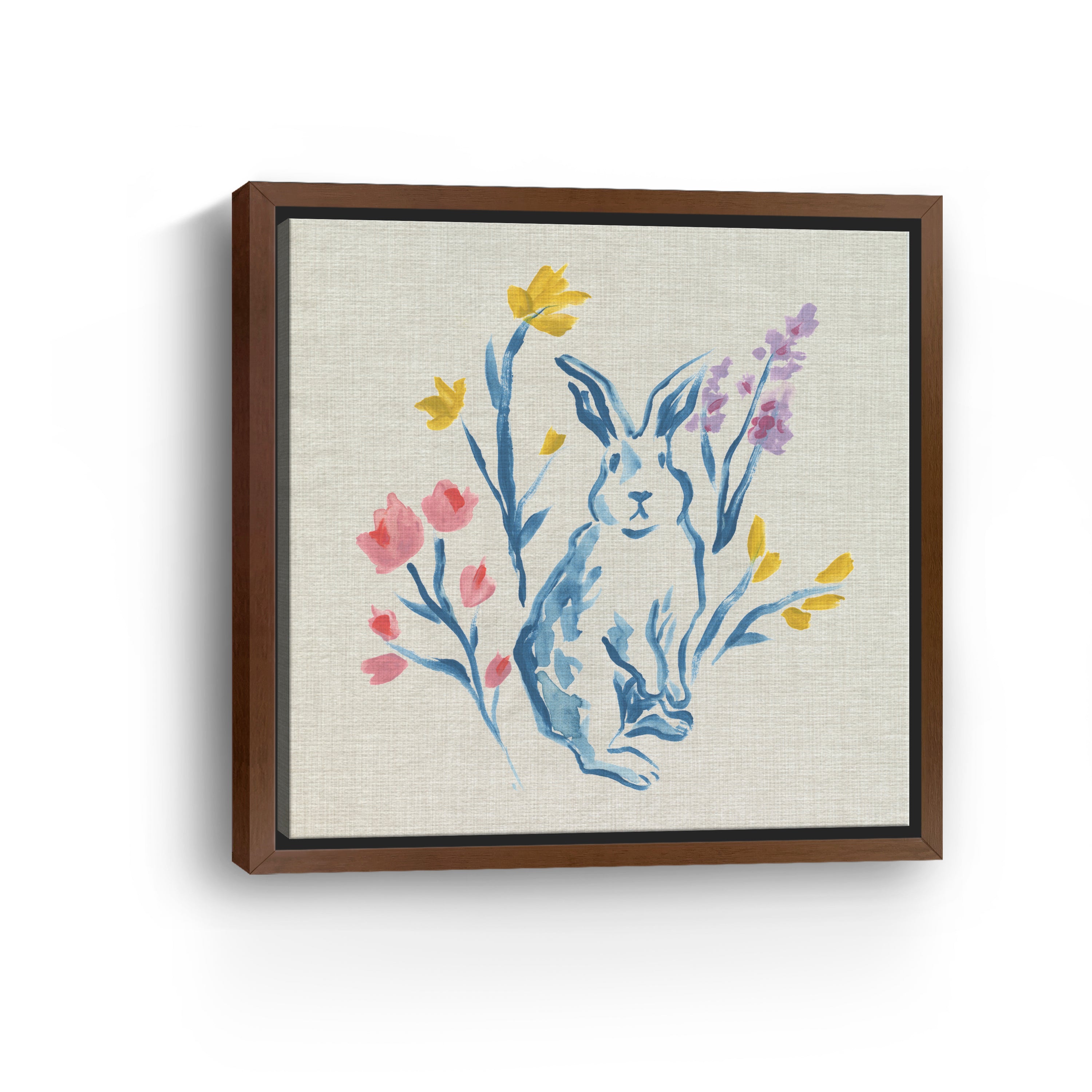 Lovely Rabbit I Canvas Giclee