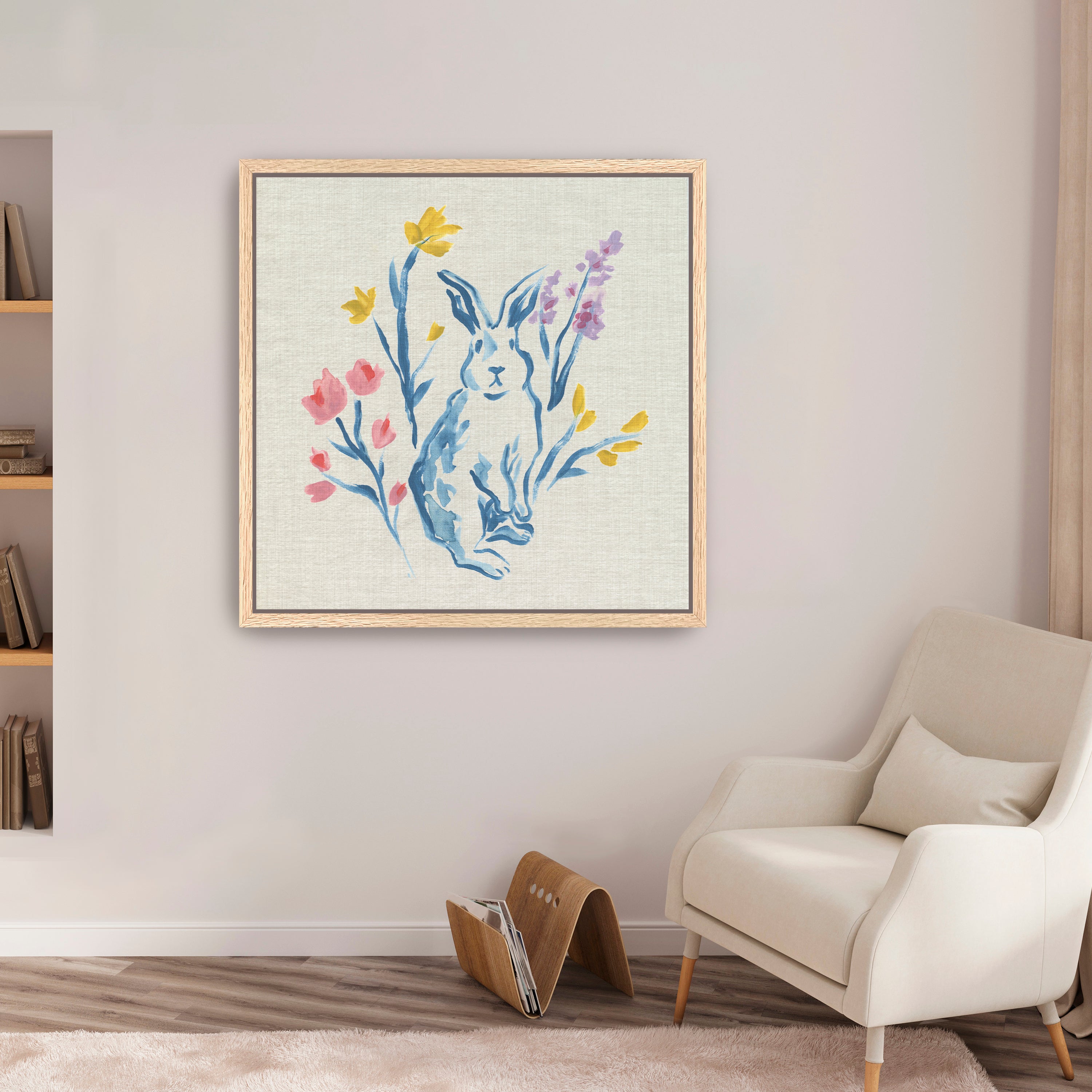 Lovely Rabbit I Canvas Giclee