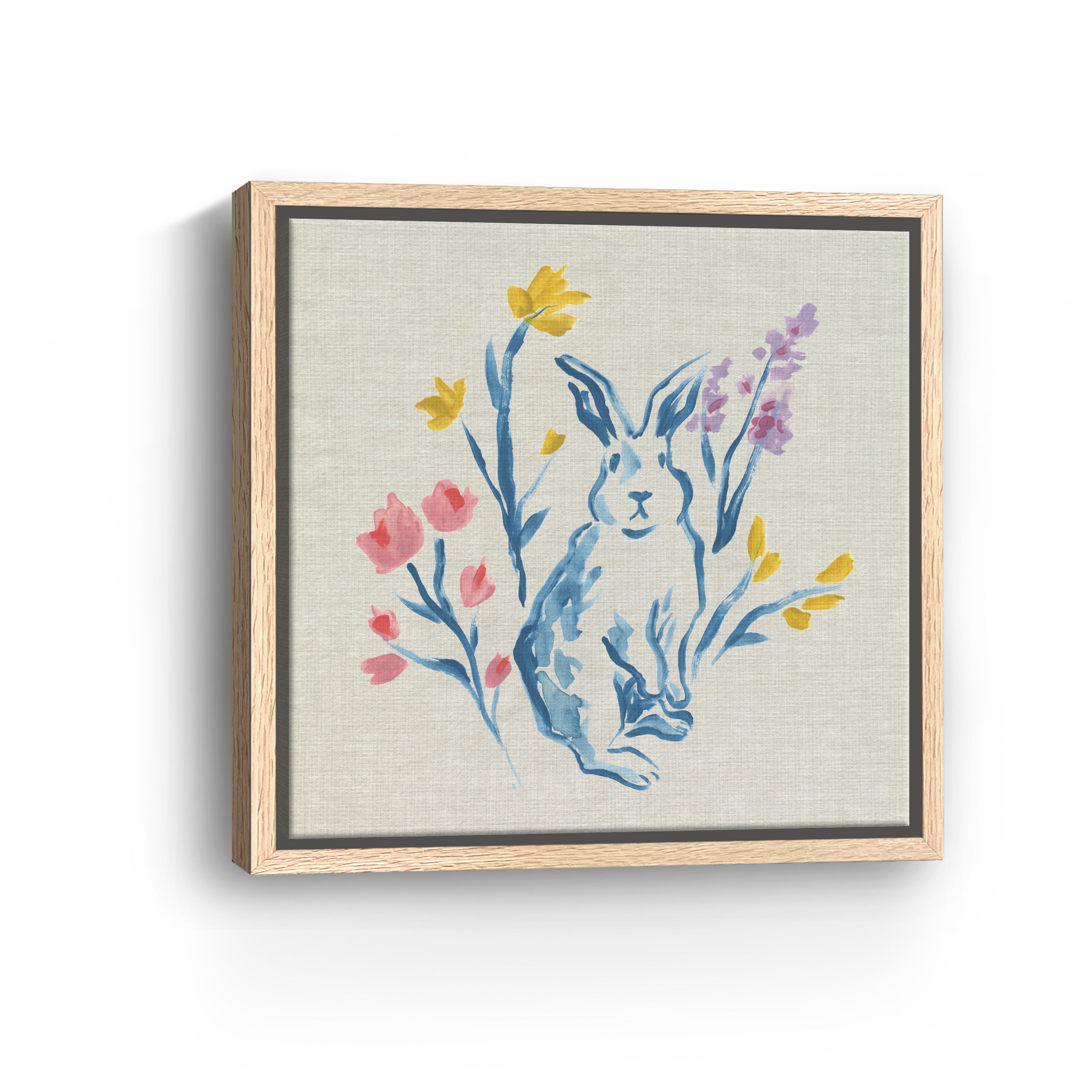 Lovely Rabbit I Canvas Giclee