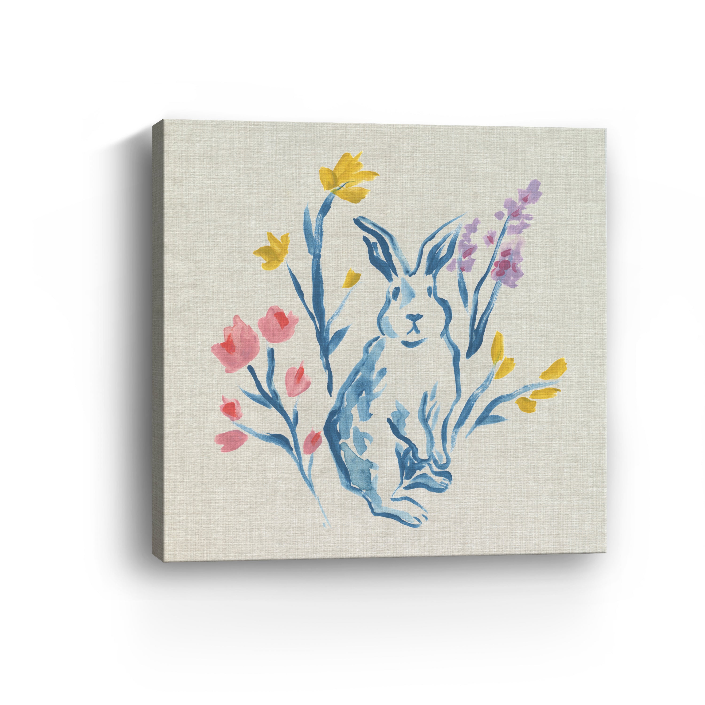 Lovely Rabbit I Canvas Giclee