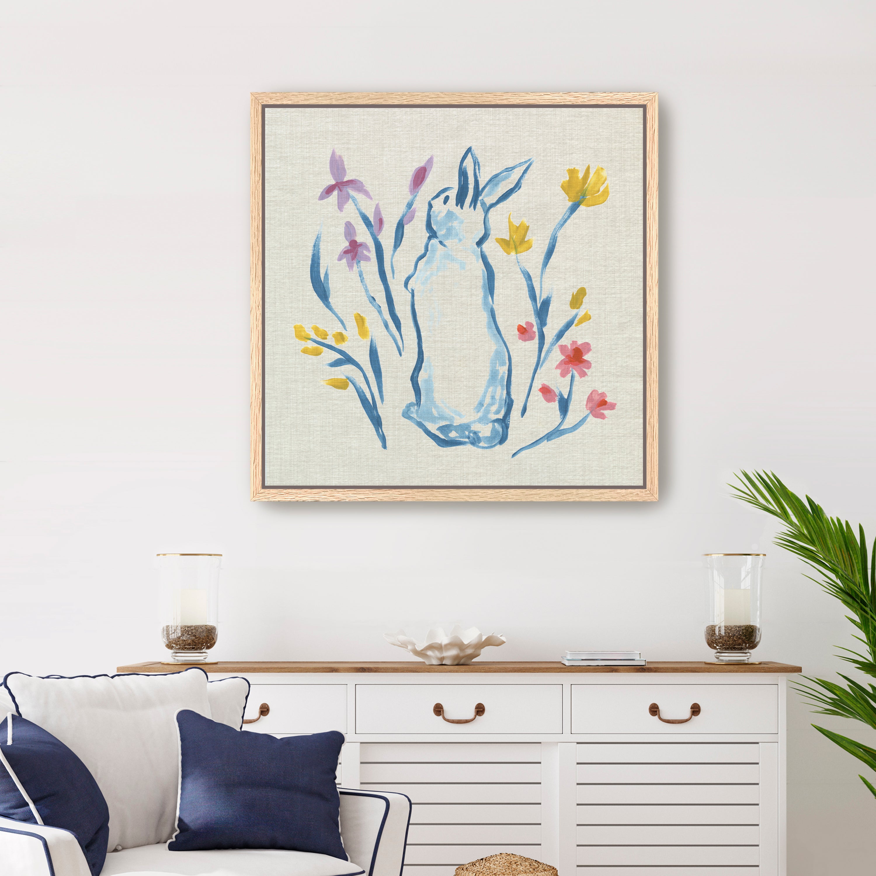Lovely Rabbit II Canvas Giclee