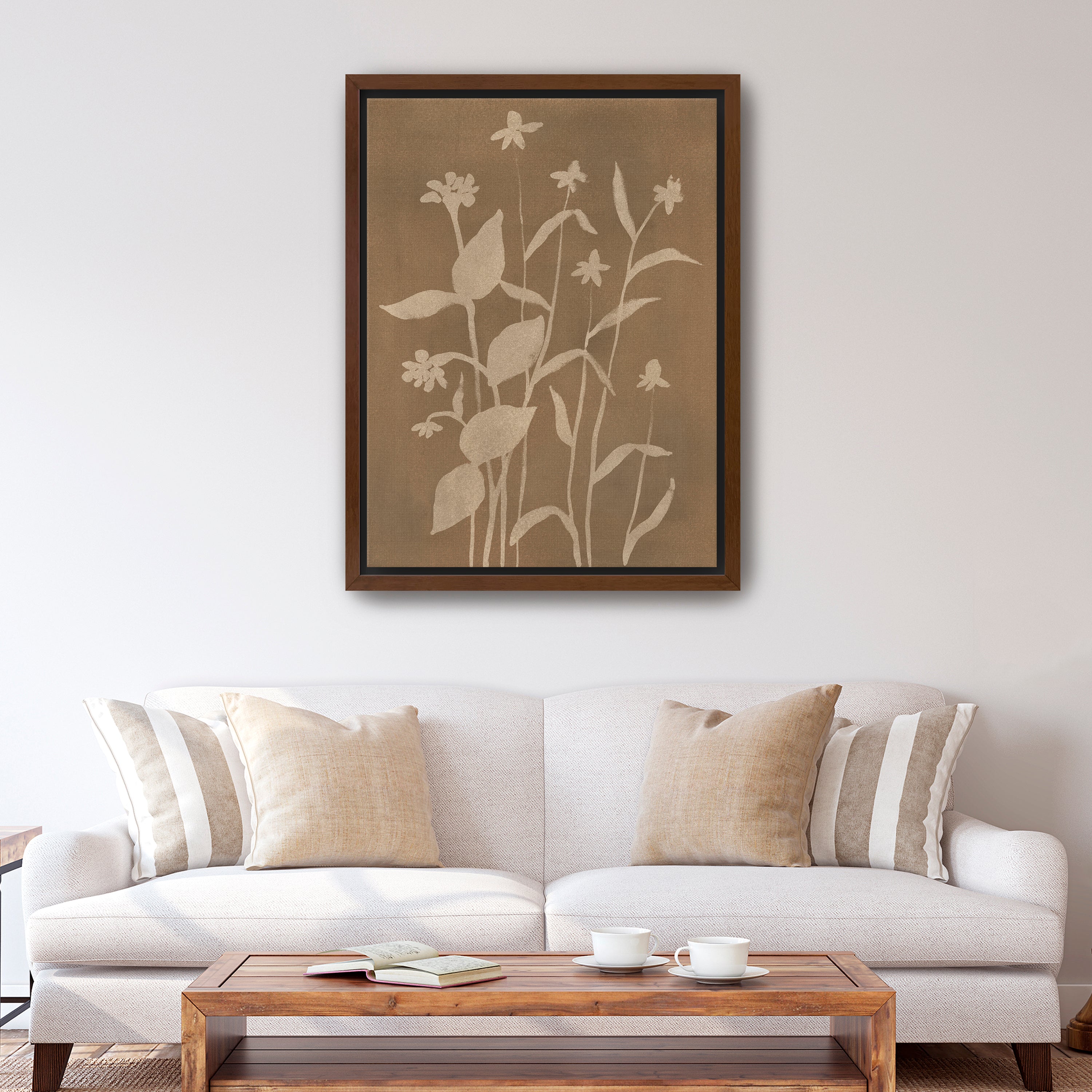 Marron Meadow I Canvas Giclee