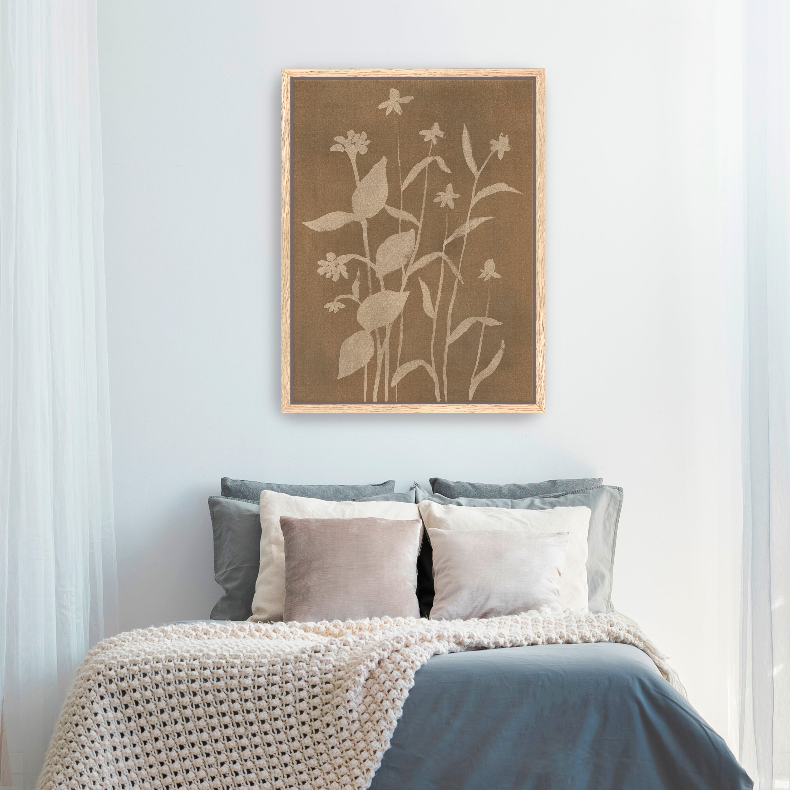 Marron Meadow I Canvas Giclee