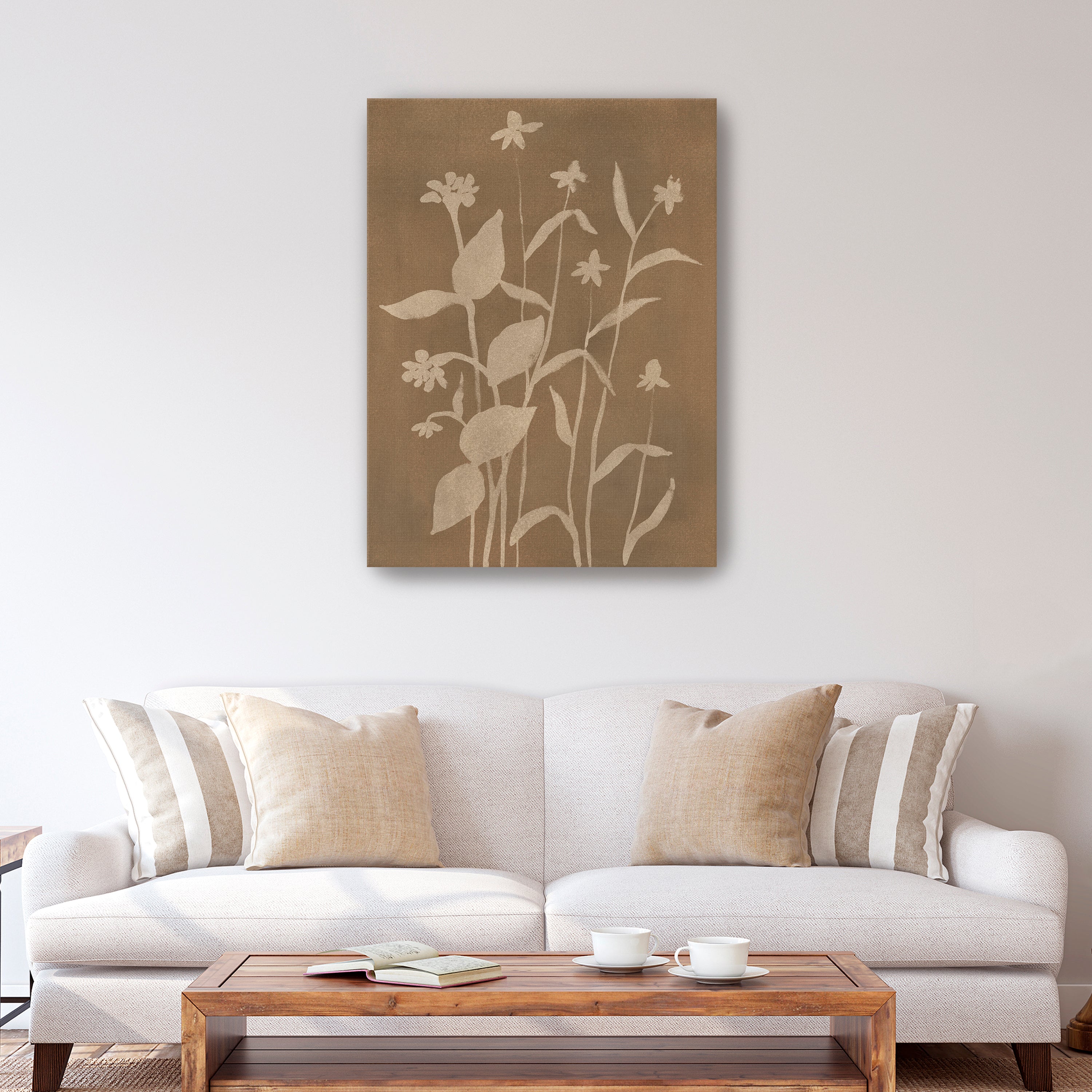 Marron Meadow I Canvas Giclee