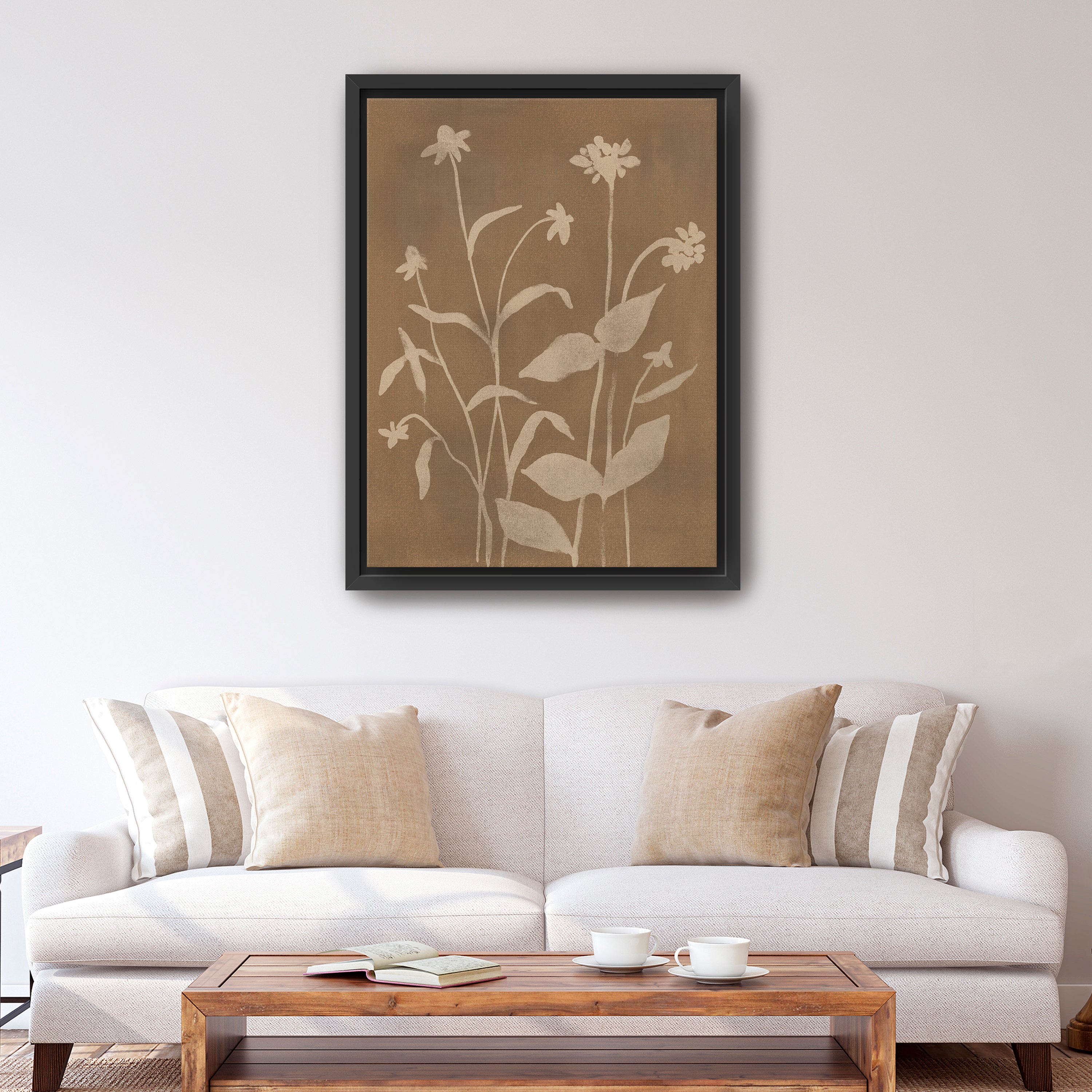Marron Meadow II Canvas Giclee