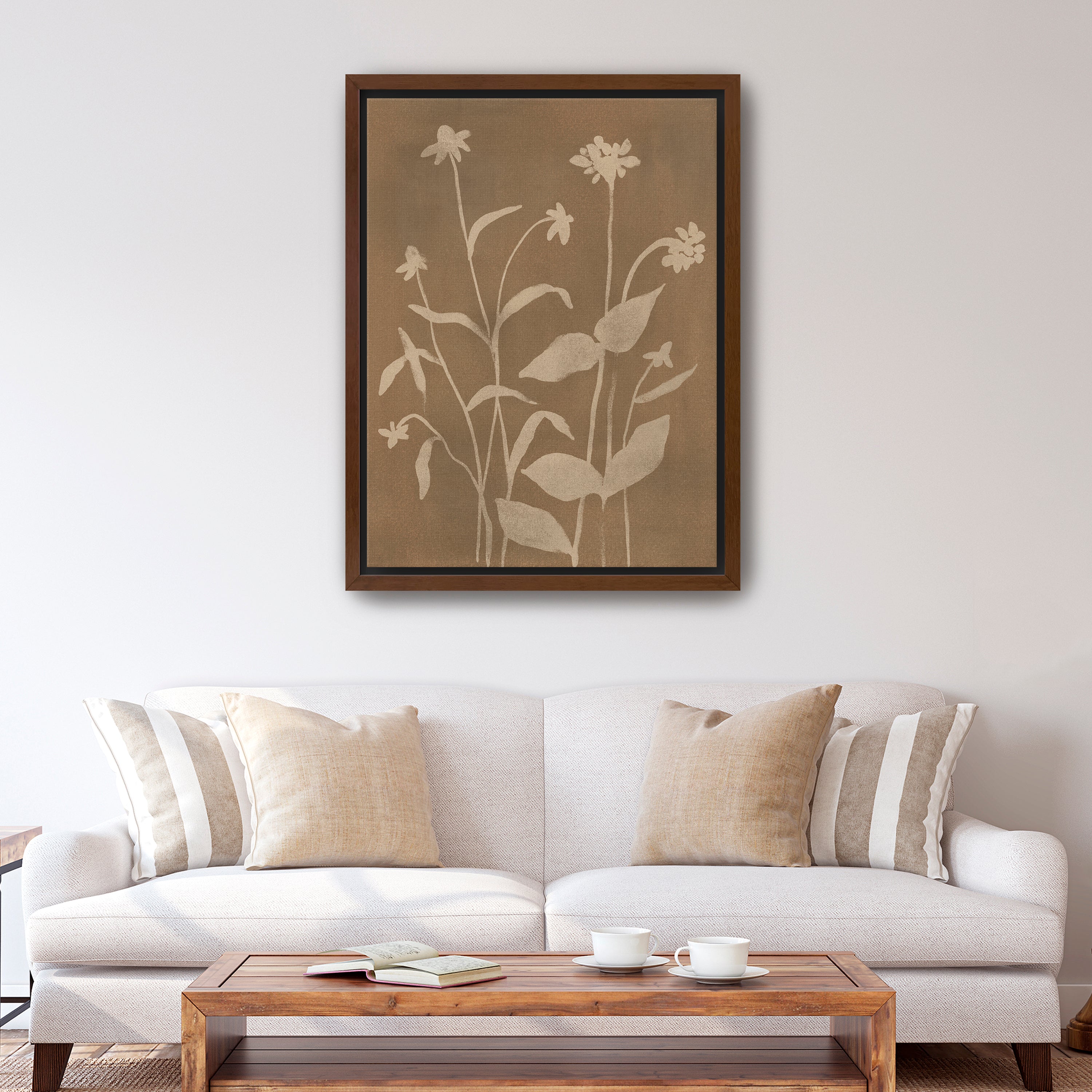 Marron Meadow II Canvas Giclee