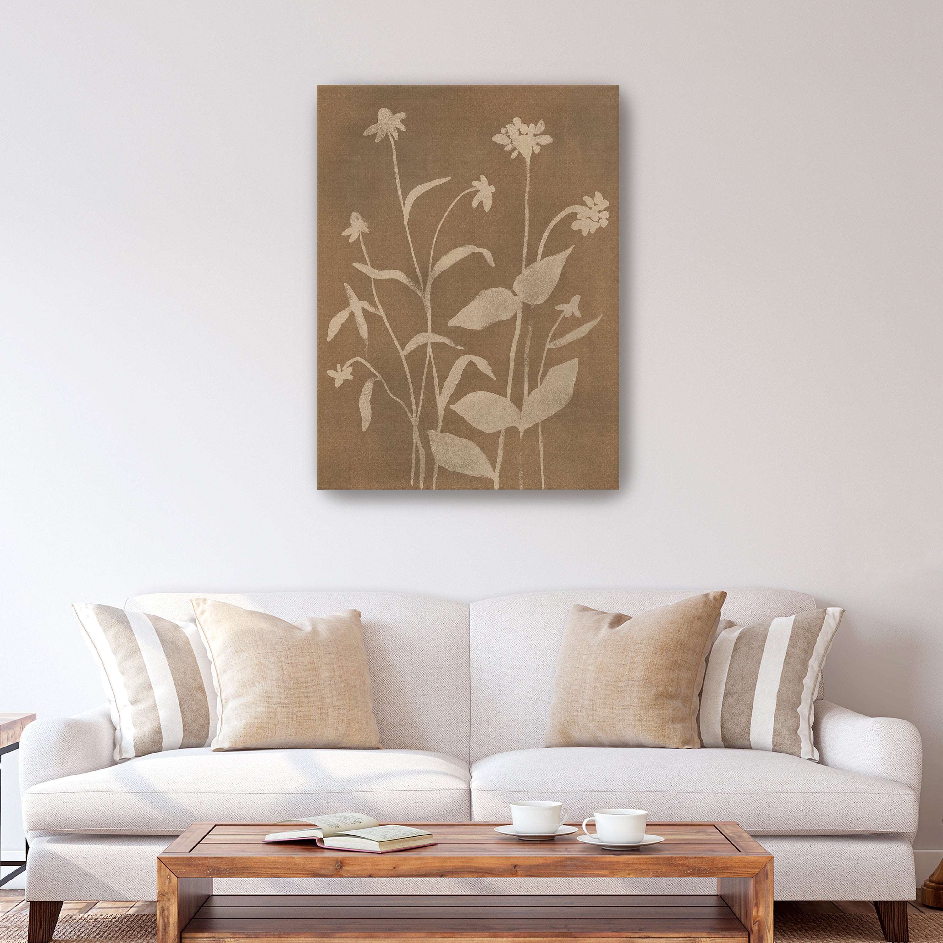 Marron Meadow II Canvas Giclee