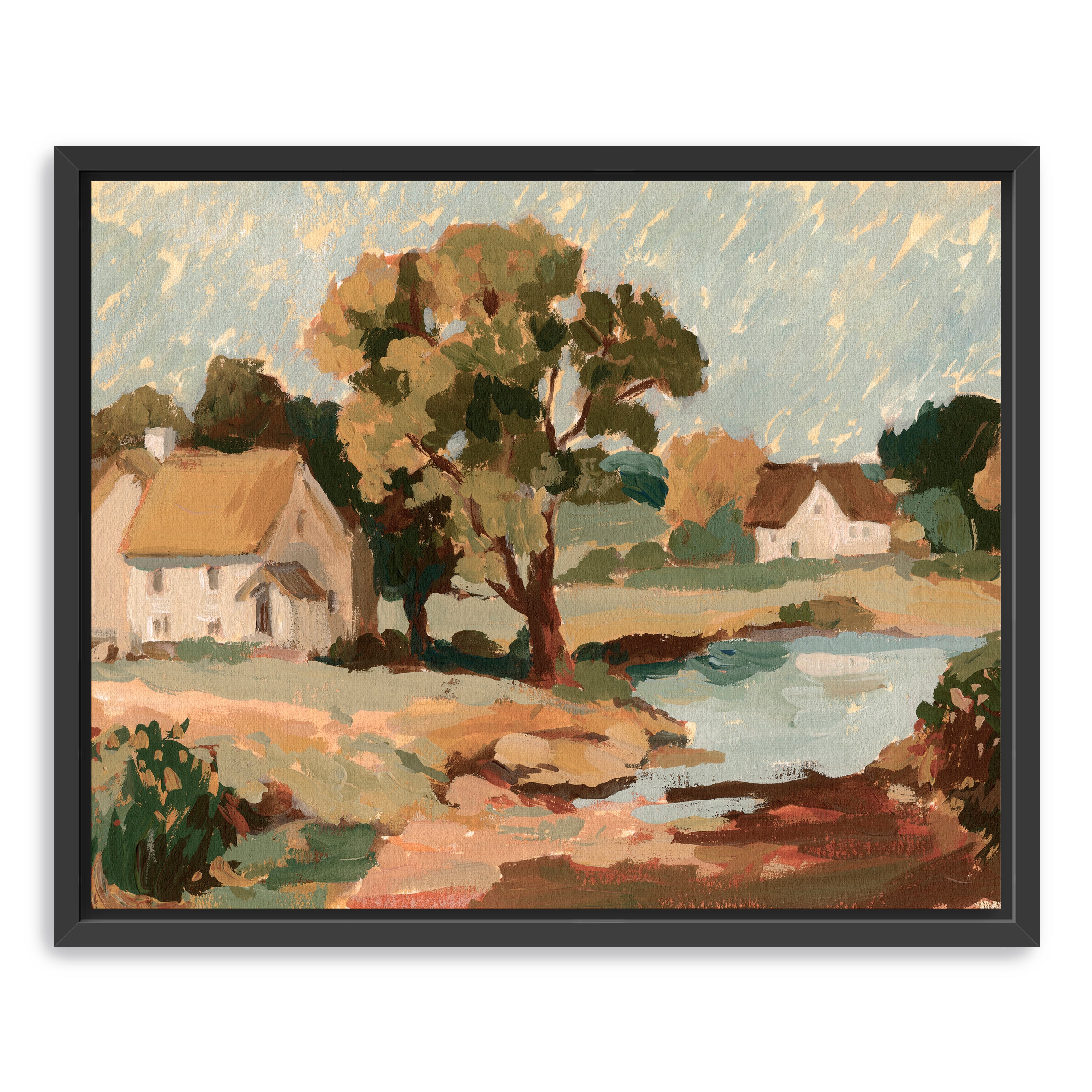 Return to the Countryside I Canvas Giclee
