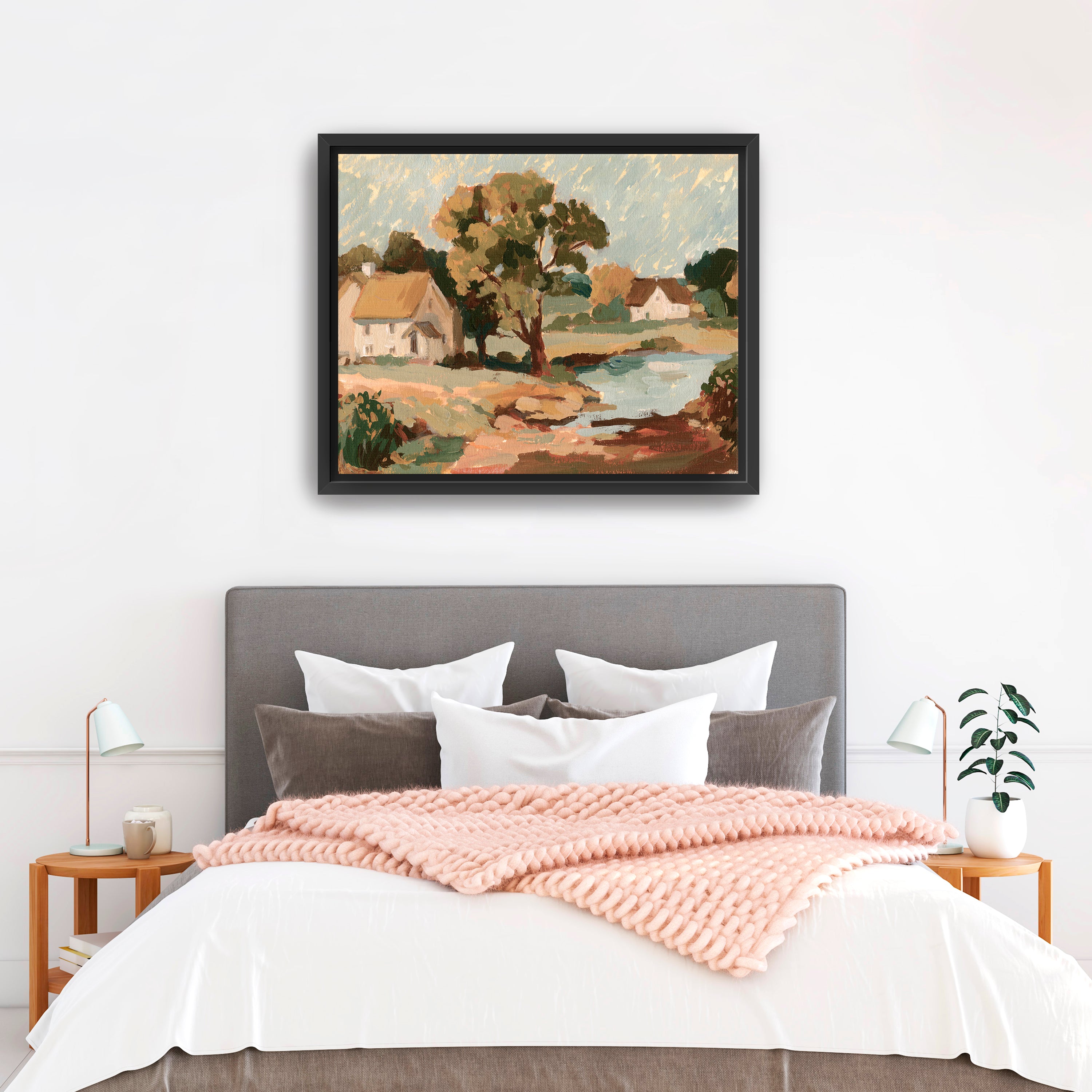 Return to the Countryside I Canvas Giclee