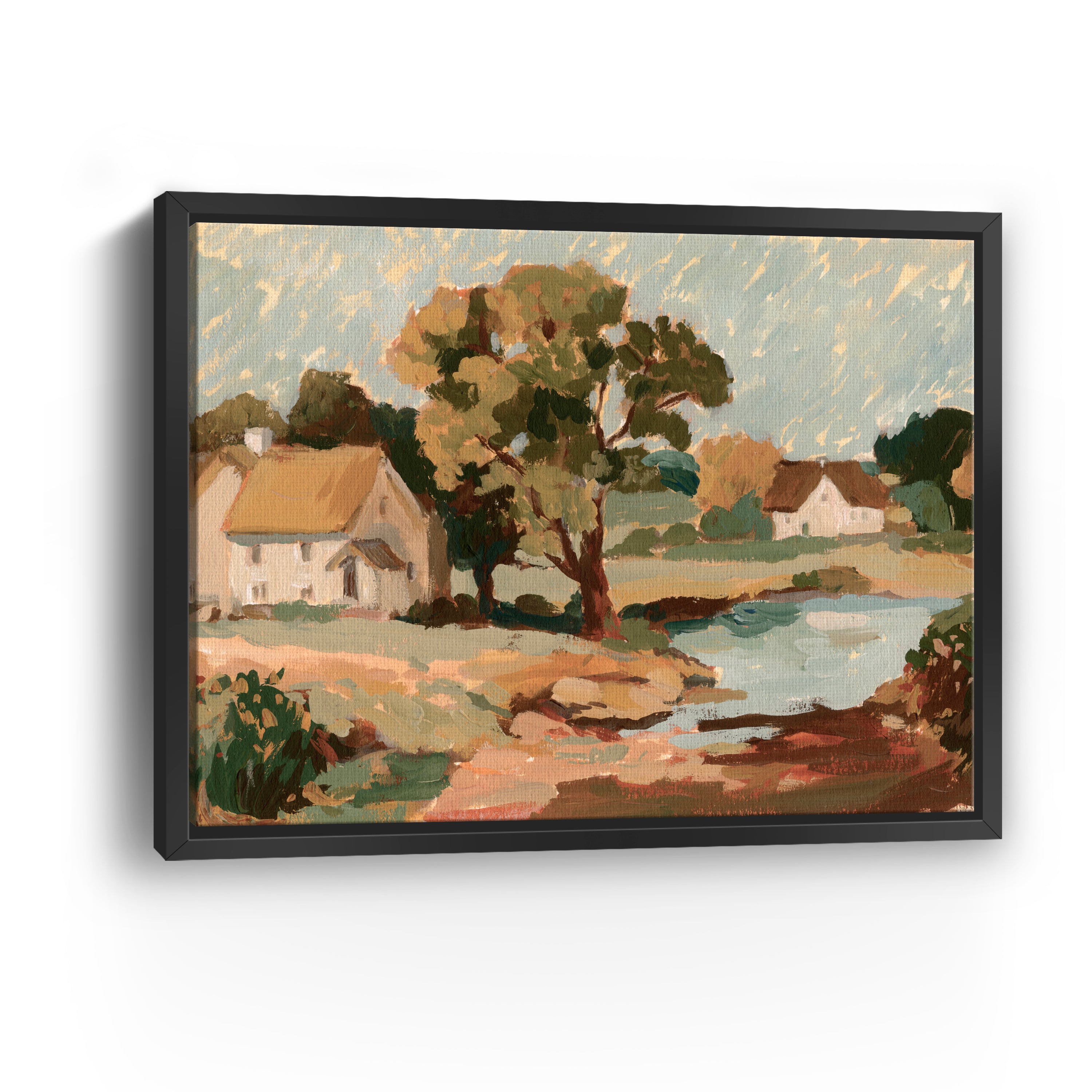 Return to the Countryside I Canvas Giclee