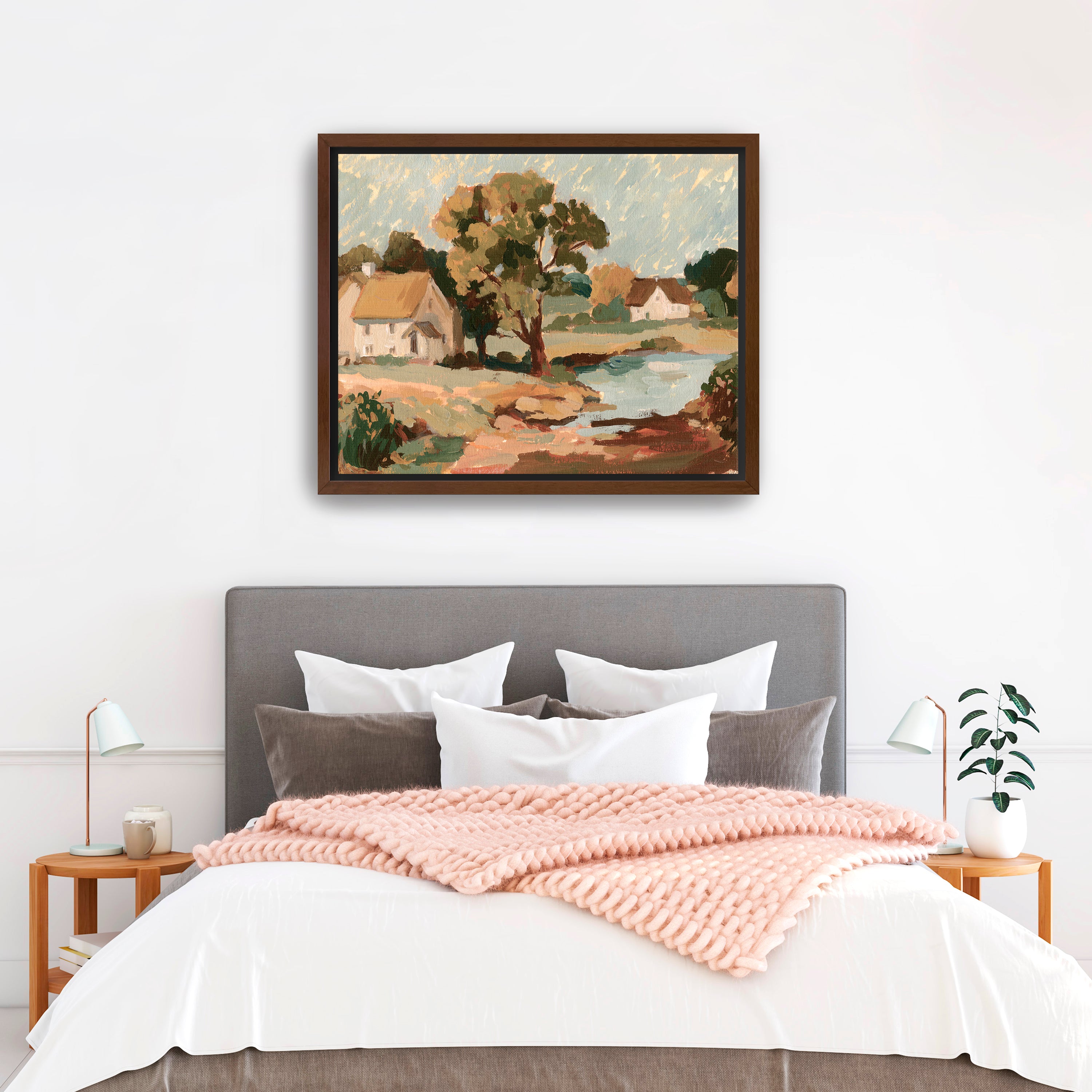 Return to the Countryside I Canvas Giclee