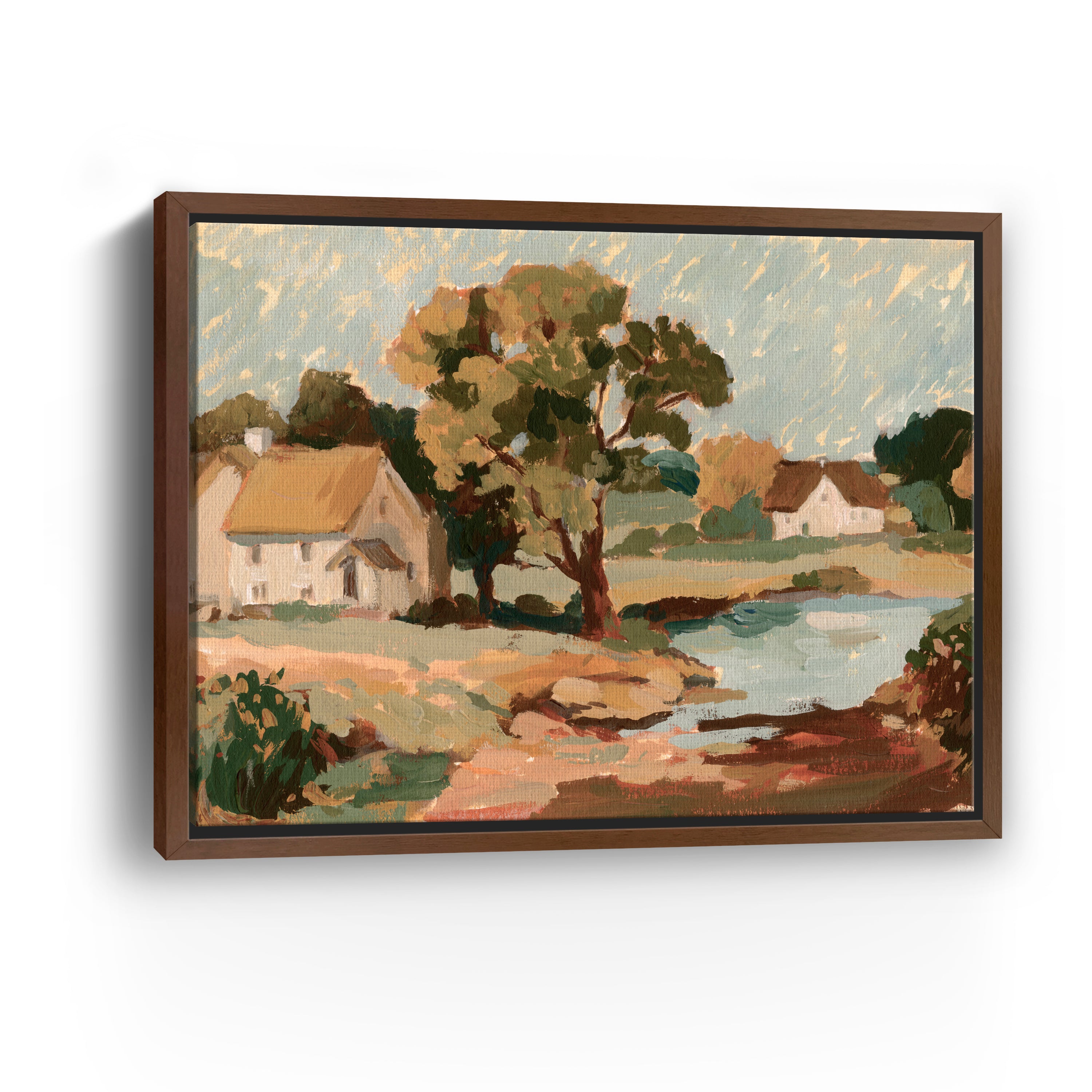 Return to the Countryside I Canvas Giclee