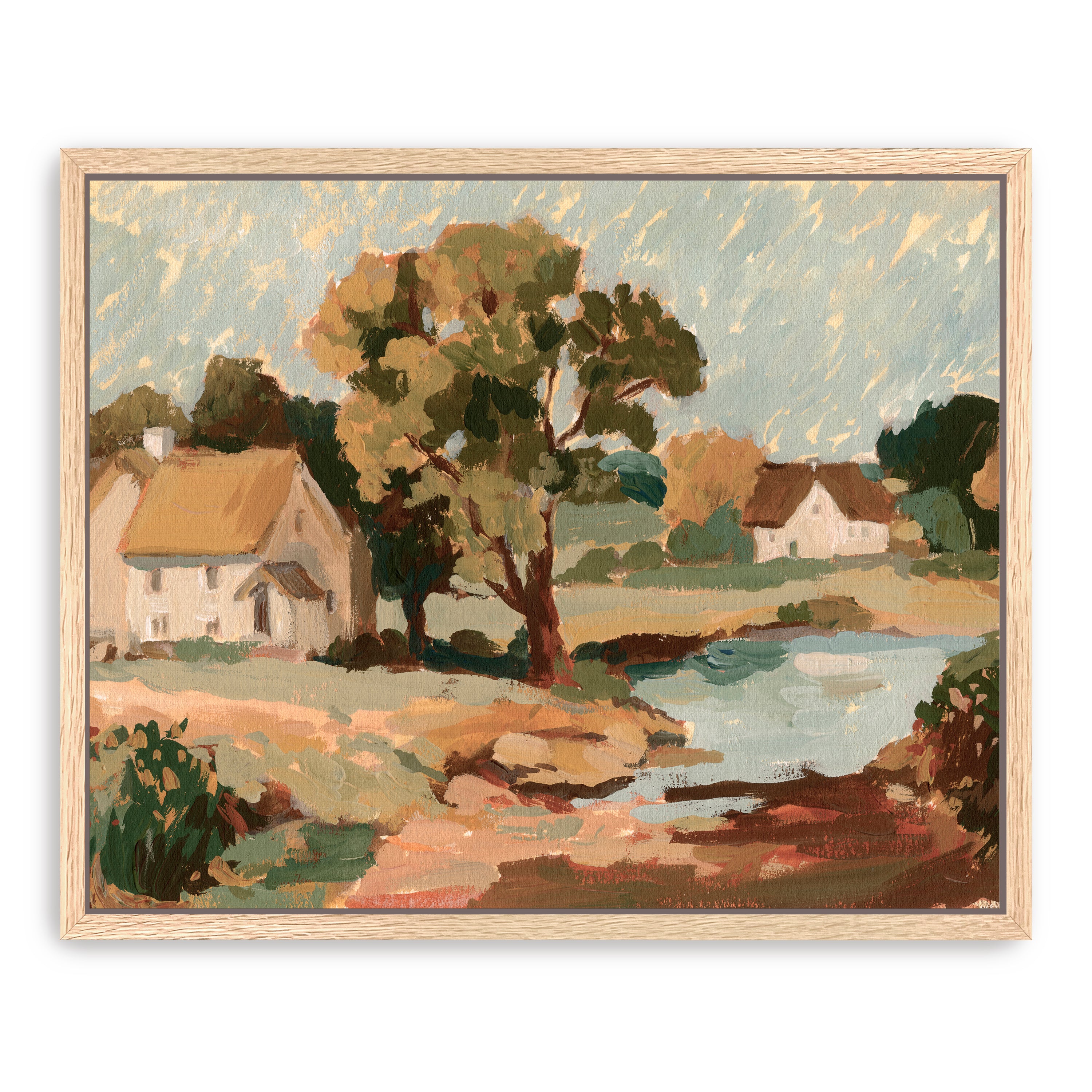 Return to the Countryside I Canvas Giclee