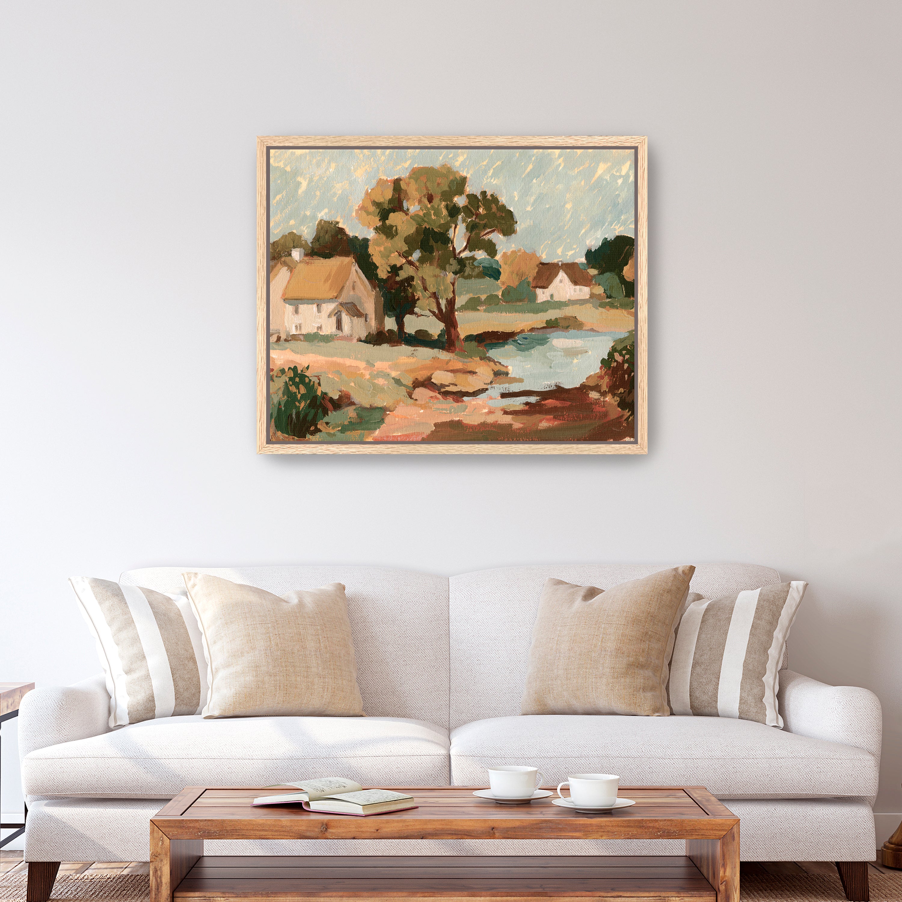 Return to the Countryside I Canvas Giclee
