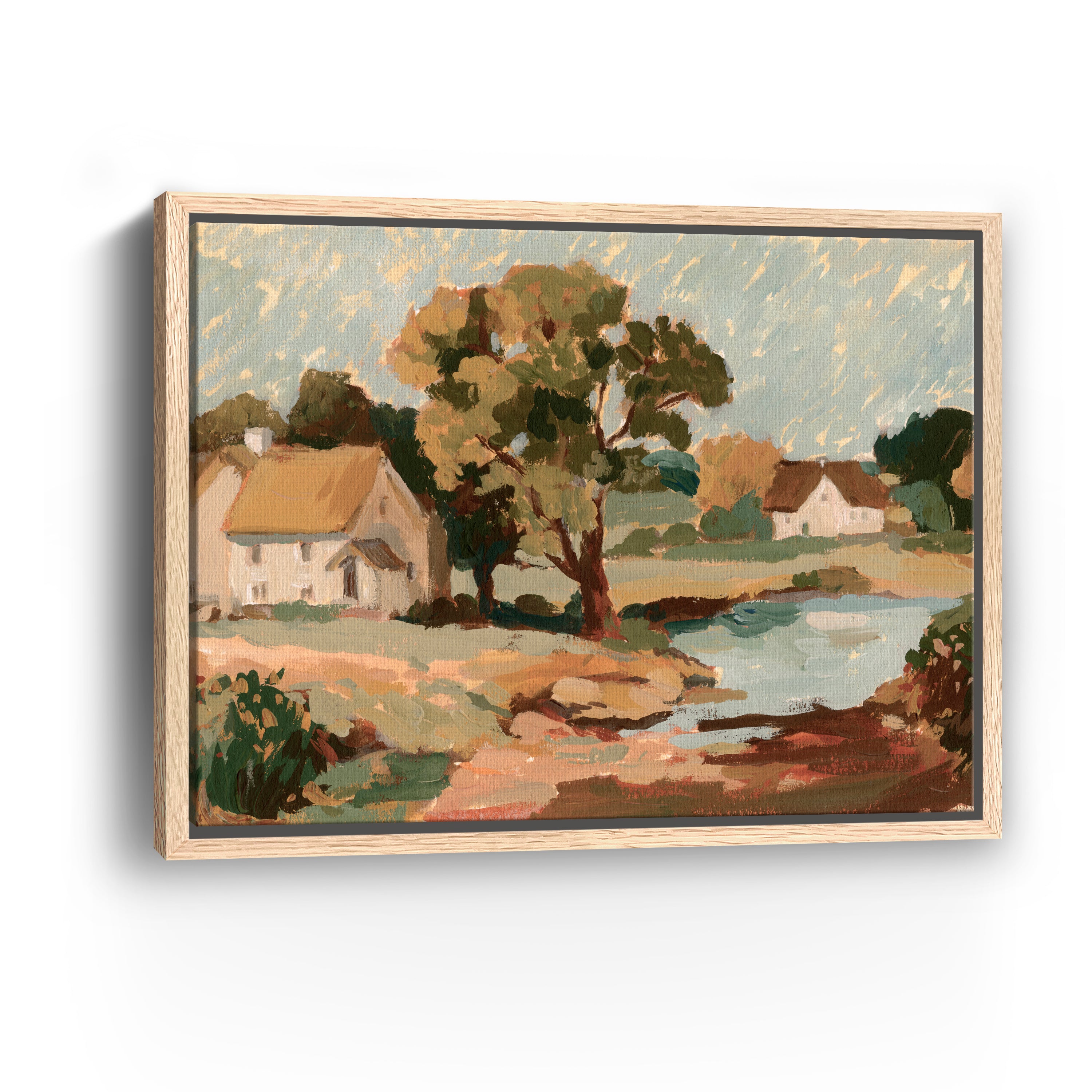 Return to the Countryside I Canvas Giclee