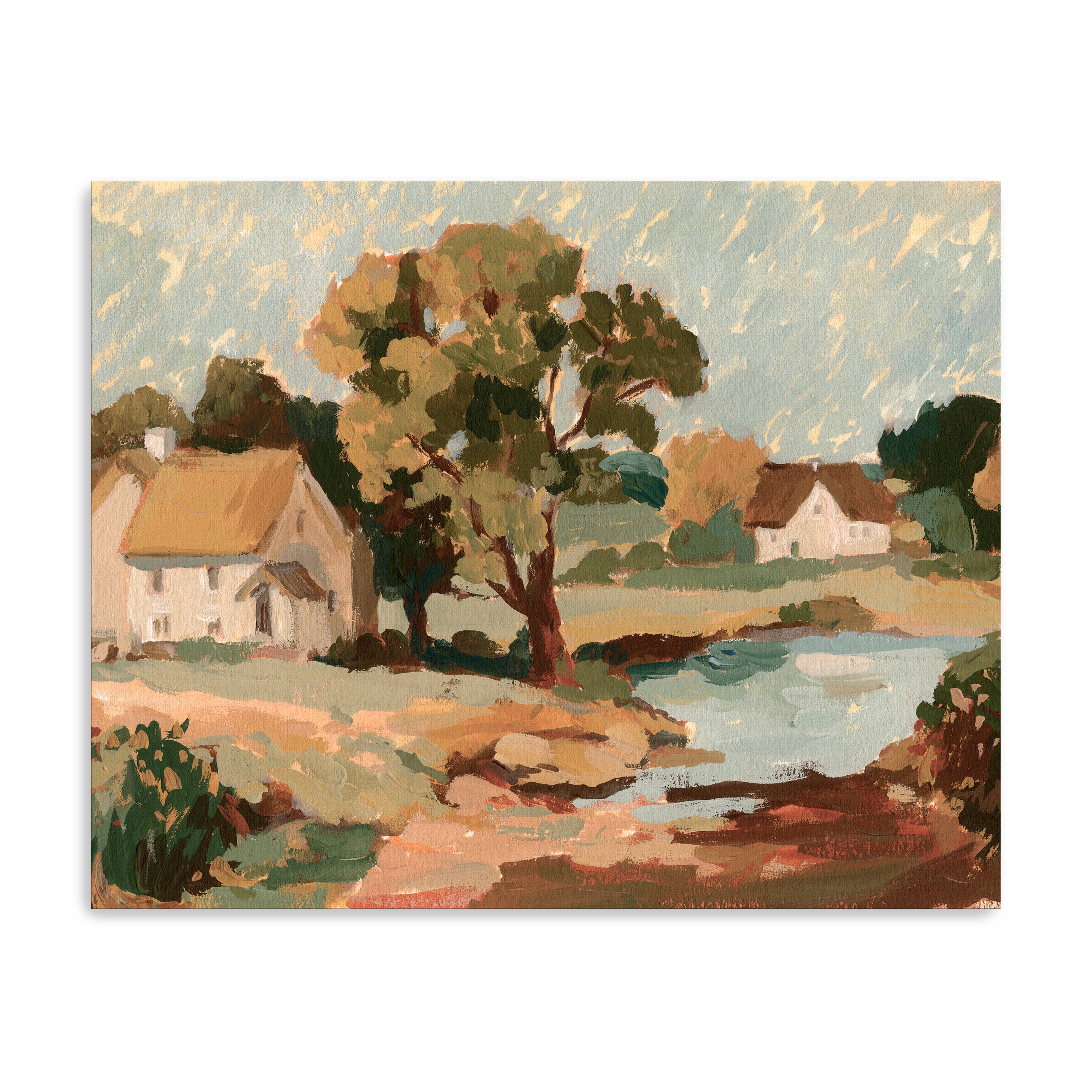 Return to the Countryside I Canvas Giclee
