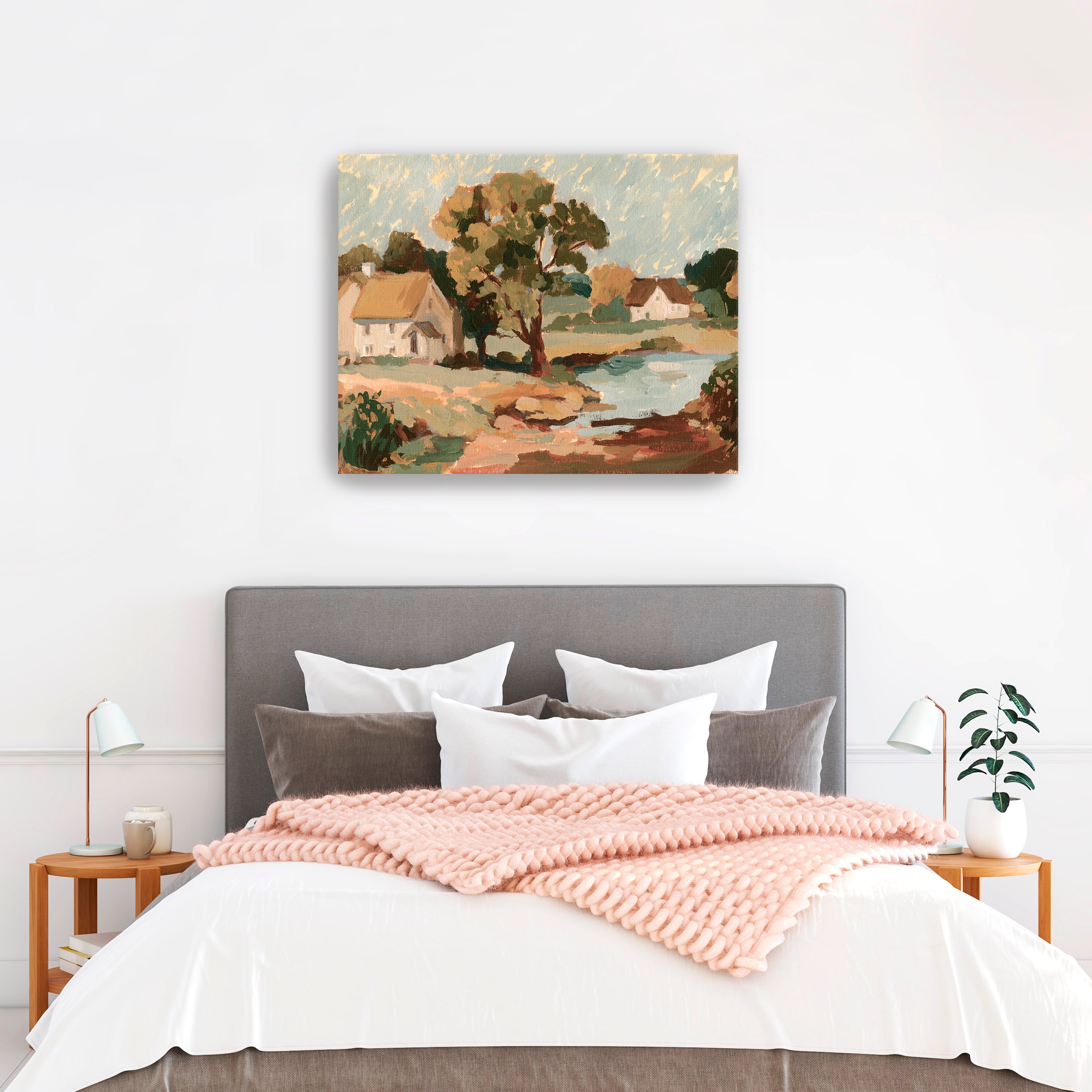 Return to the Countryside I Canvas Giclee
