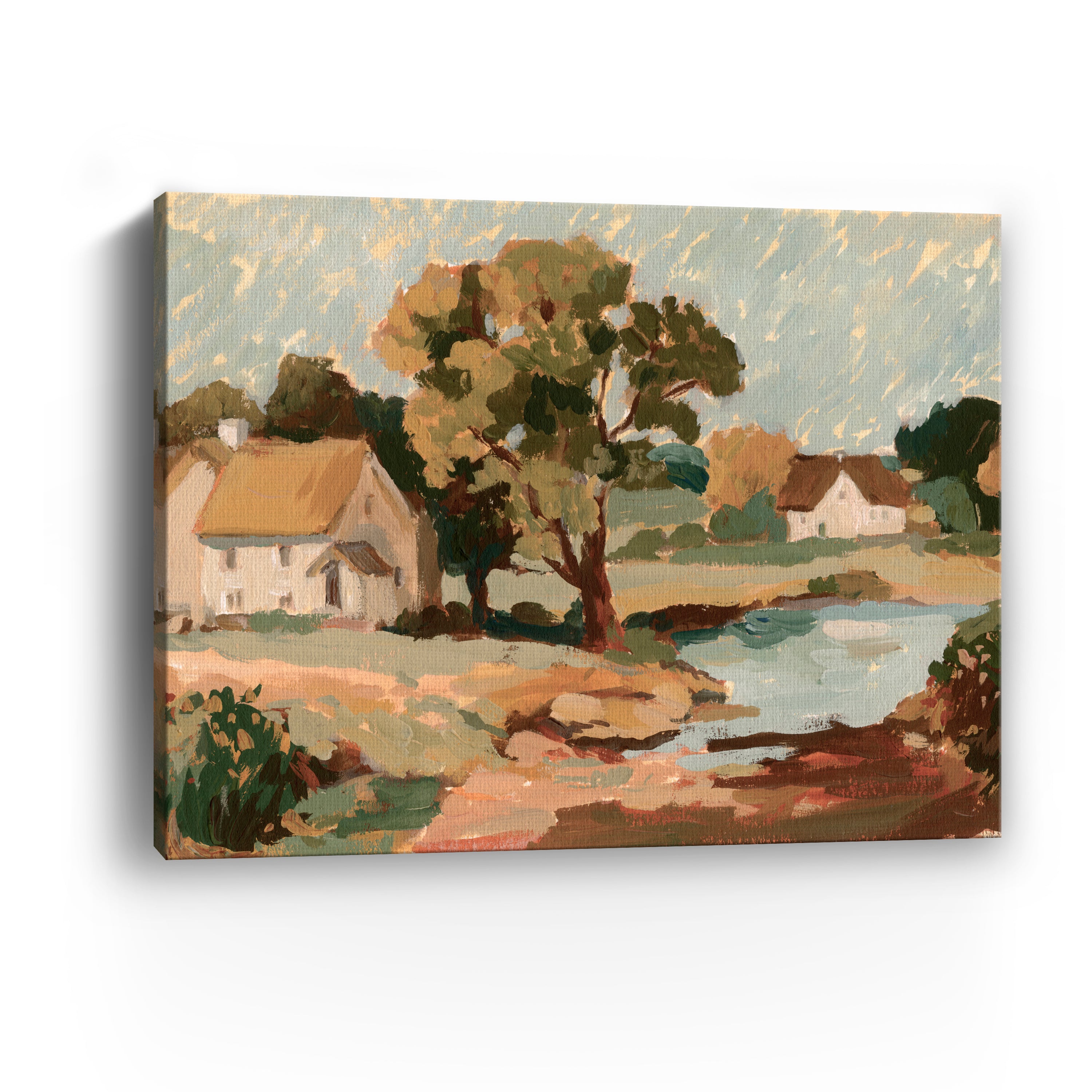 Return to the Countryside I Canvas Giclee