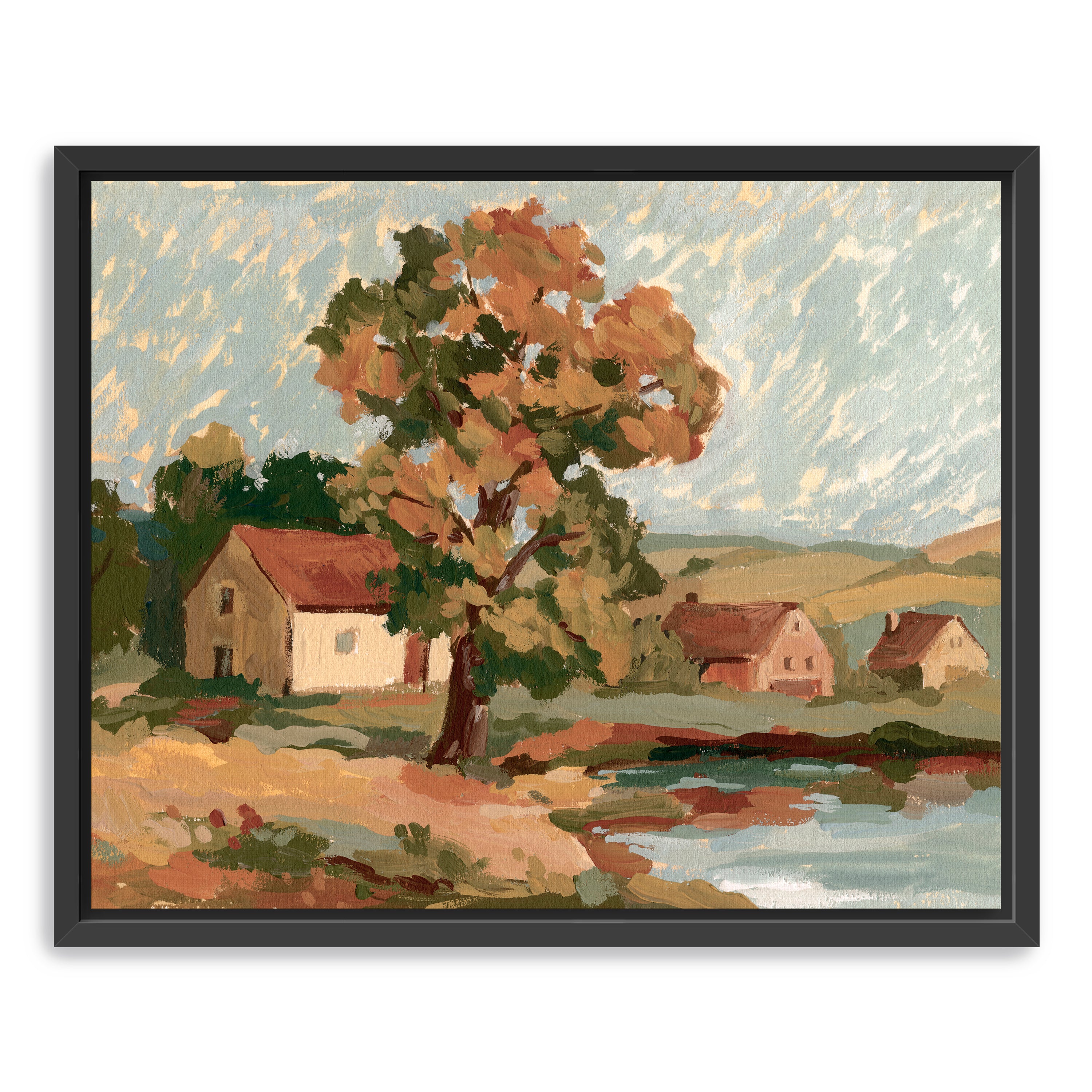 Return to the Countryside II Canvas Giclee
