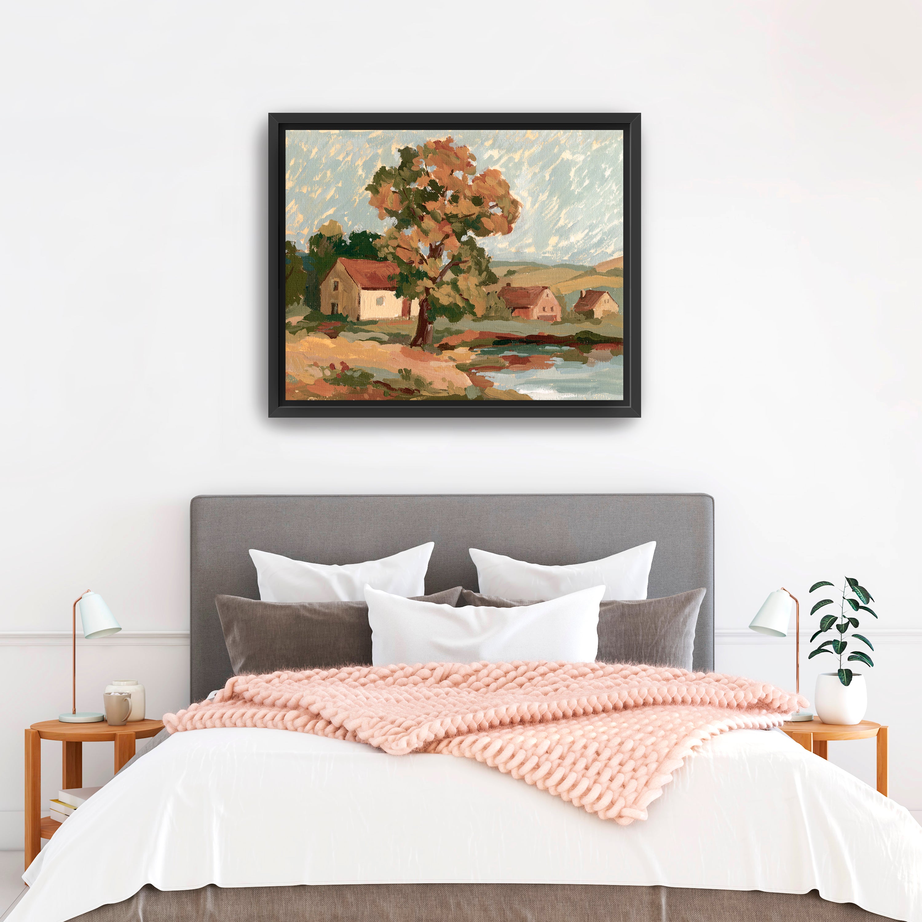 Return to the Countryside II Canvas Giclee