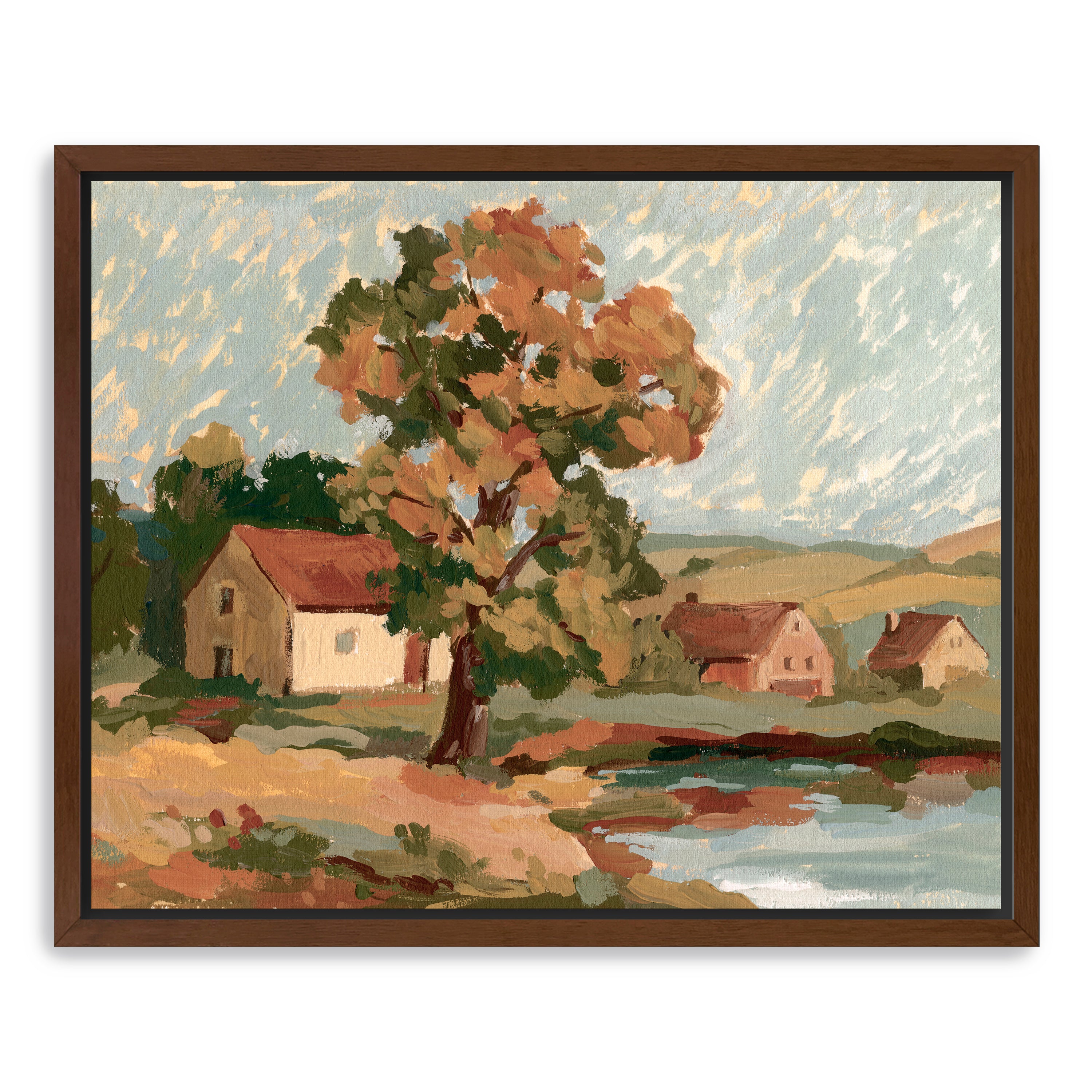 Return to the Countryside II Canvas Giclee