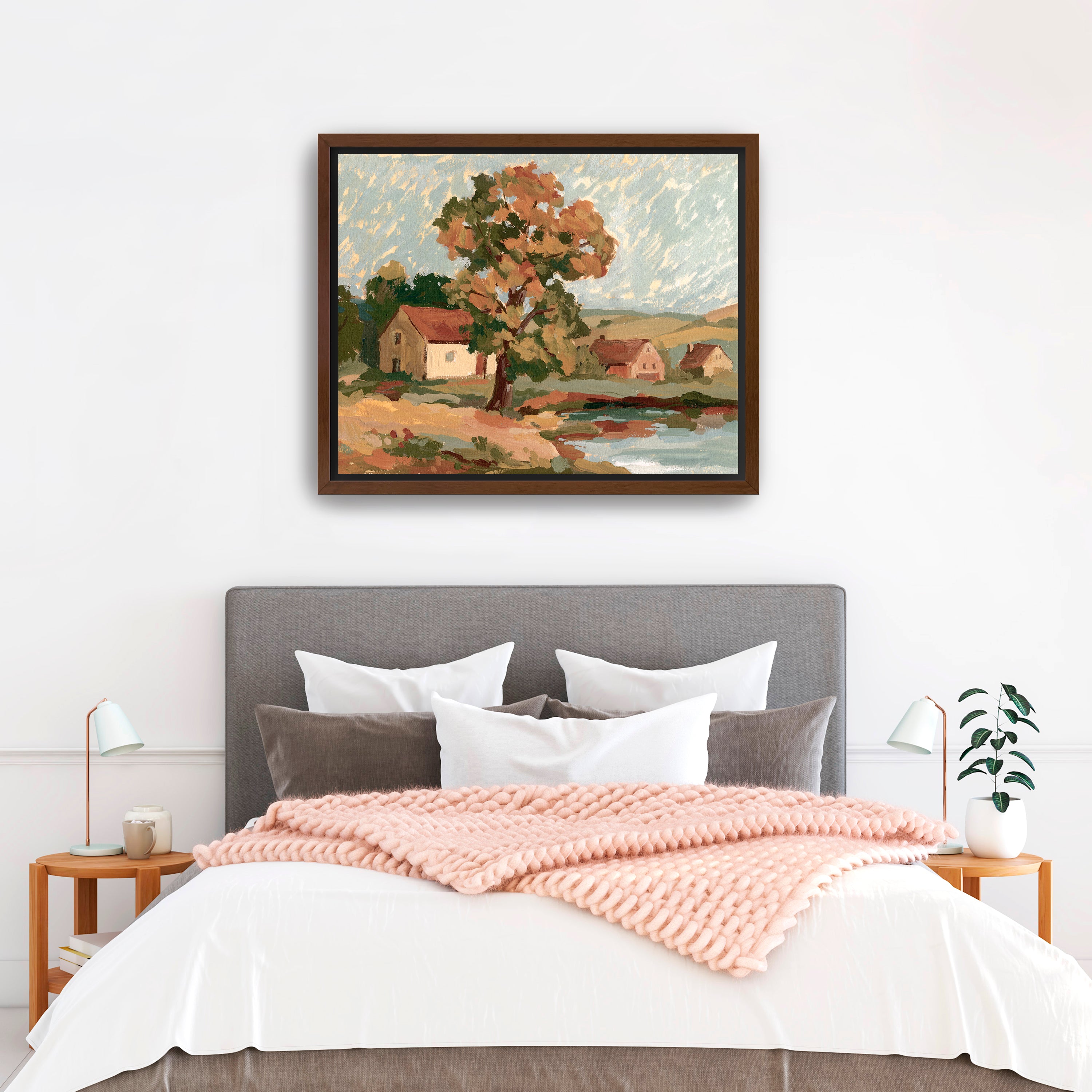 Return to the Countryside II Canvas Giclee