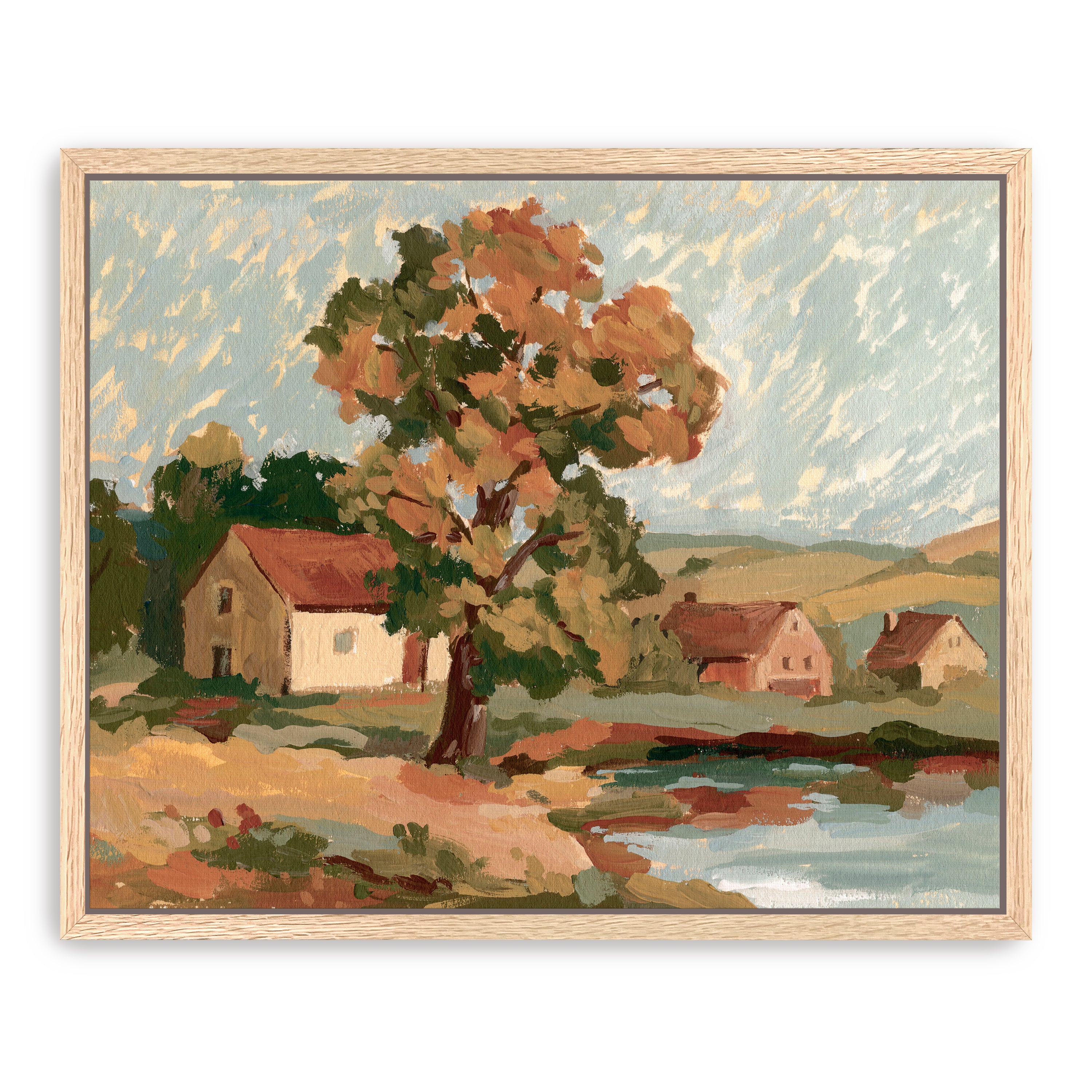 Return to the Countryside II Canvas Giclee