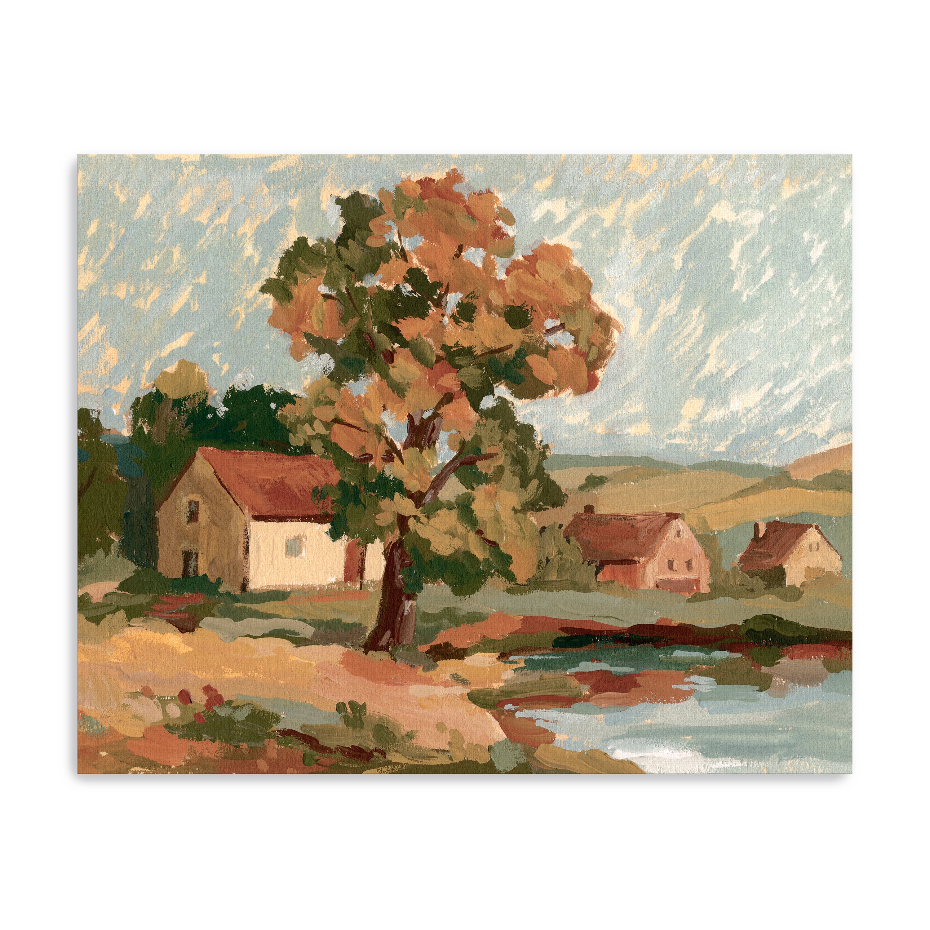 Return to the Countryside II Canvas Giclee