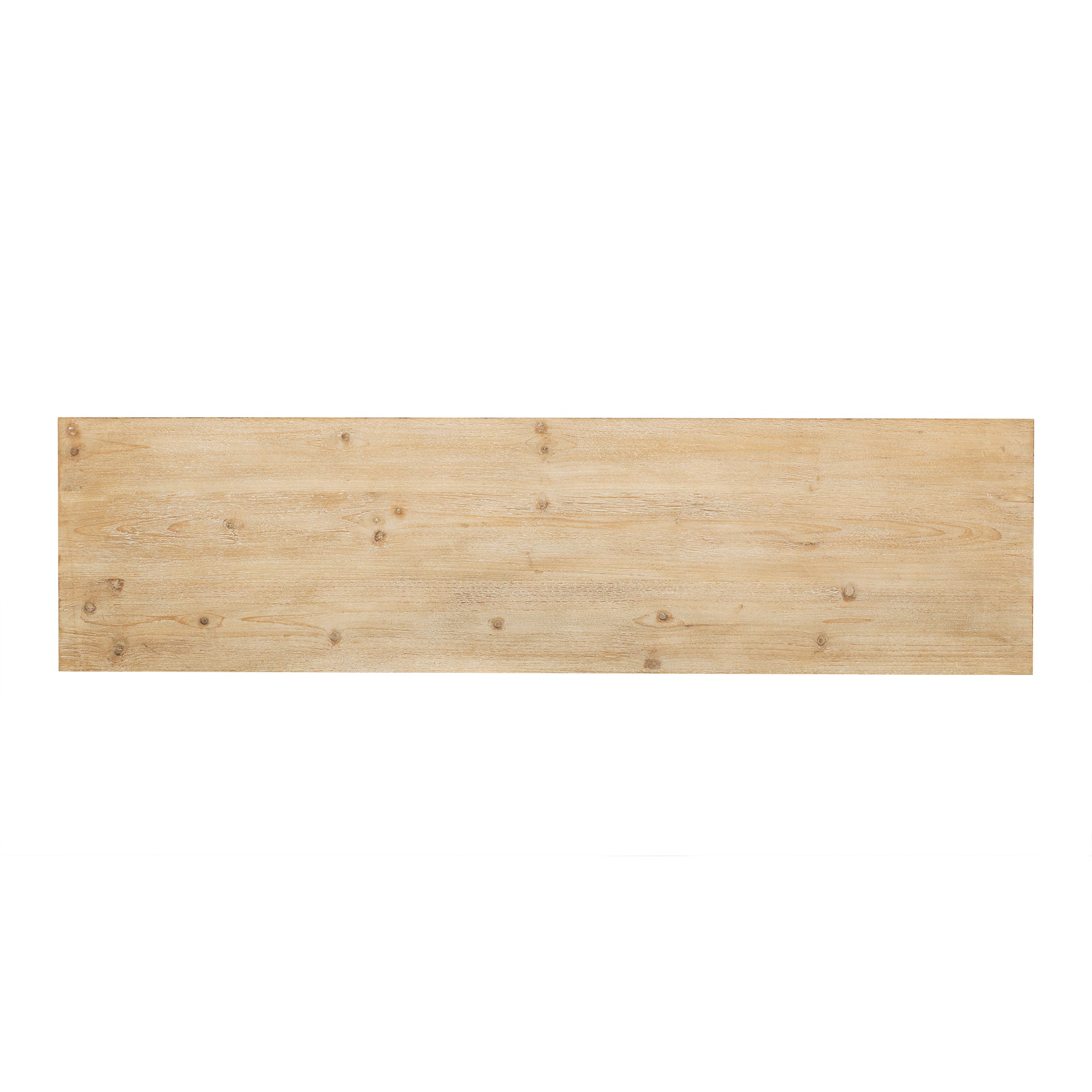 Honeycomb Pattern Console Table with 3 Drawers