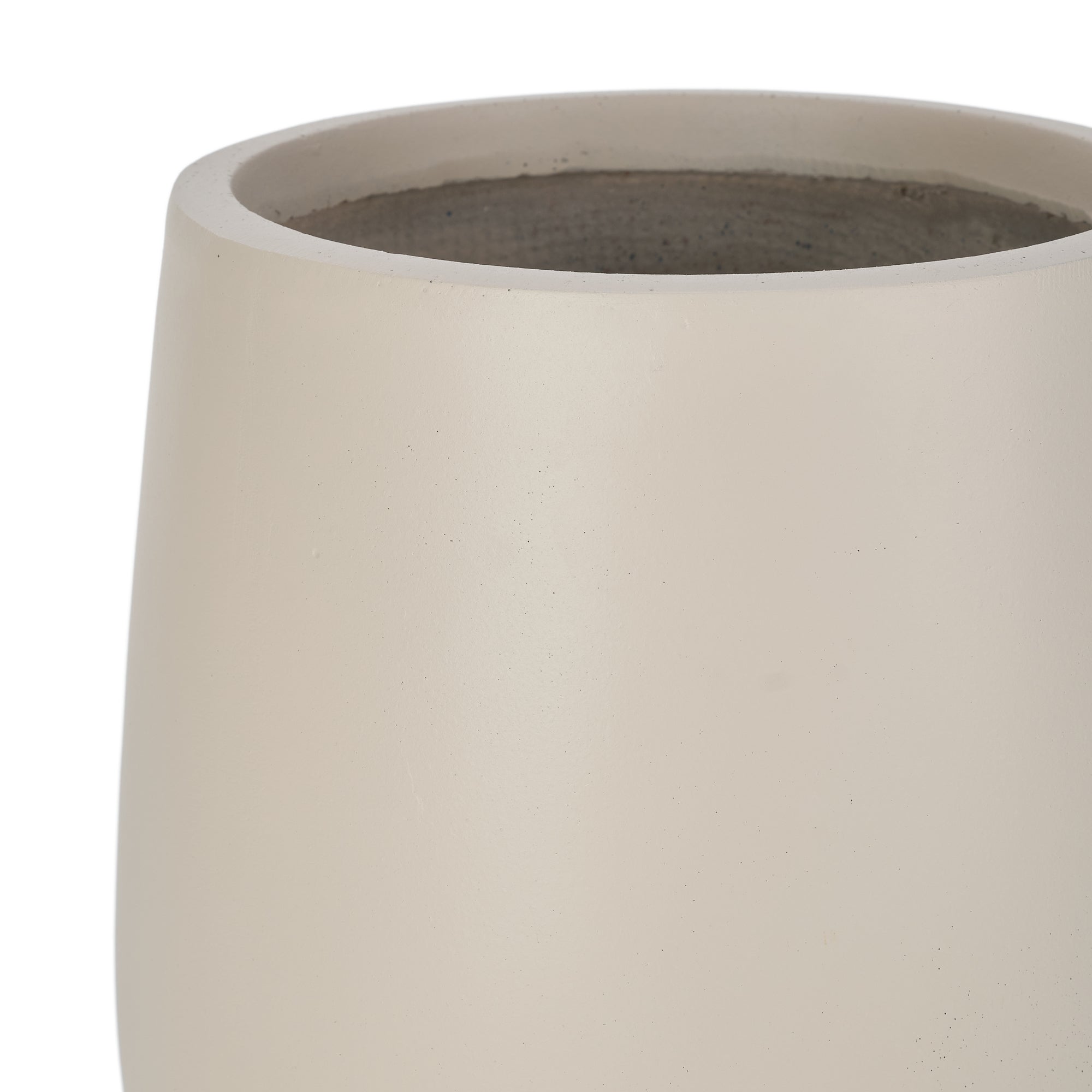 Egg Shaped Lightweight Outdoor Planter, Set of 3