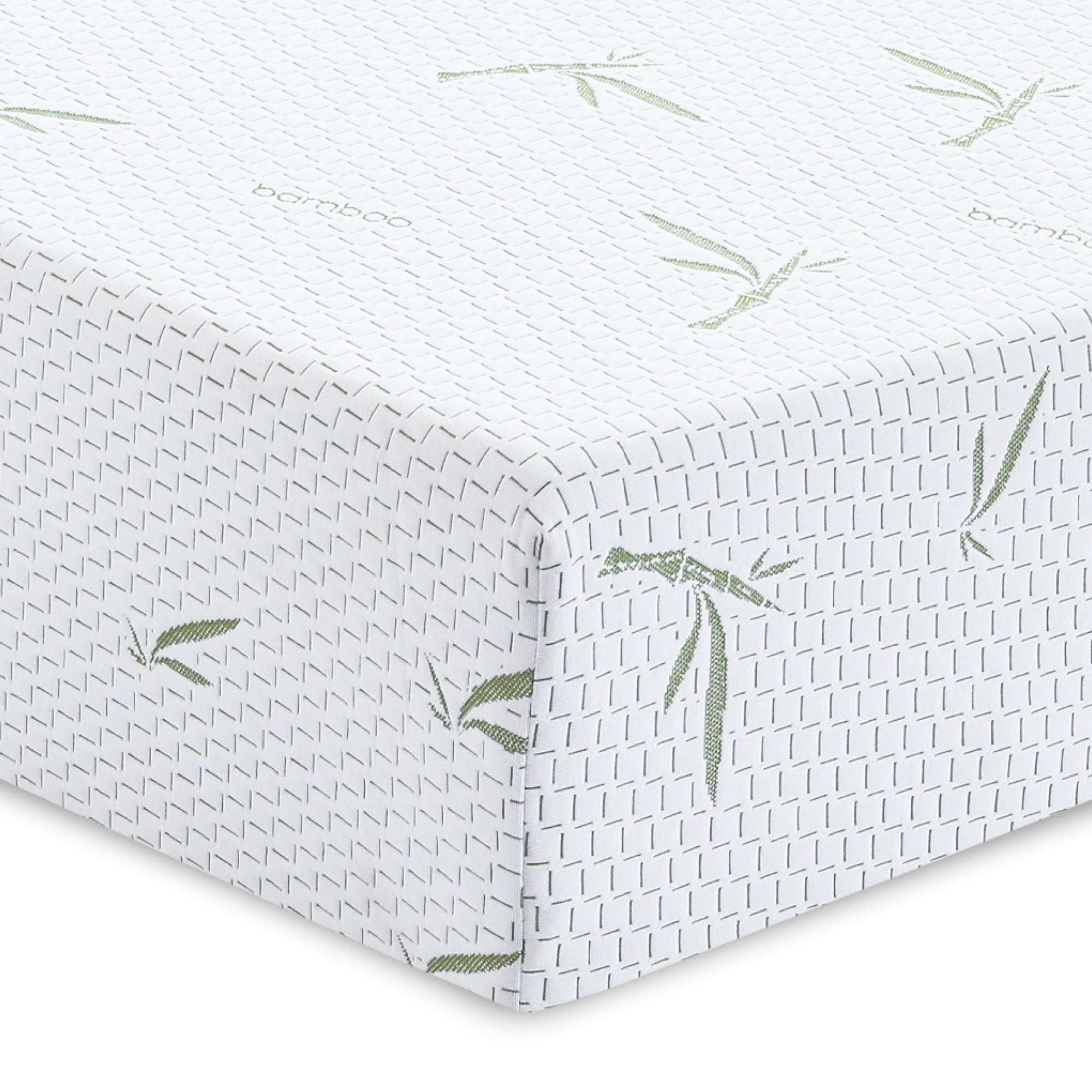 Restonic Biopedic Naturals 10-Inch Dual Layer Memory Foam Mattress with Bamboo Infused Cover