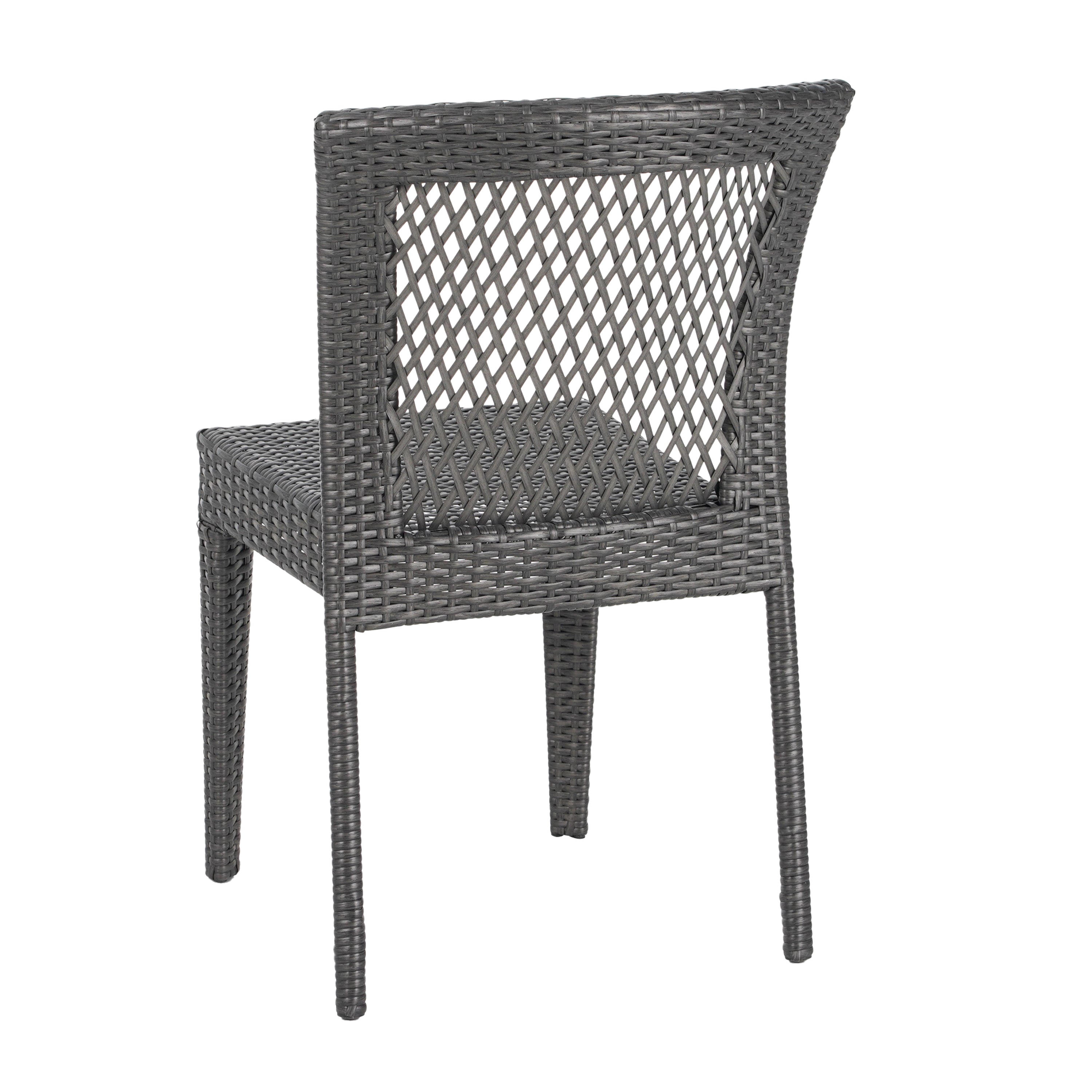 Farley Stacking Outdoor Dining Chairs, Set of 2