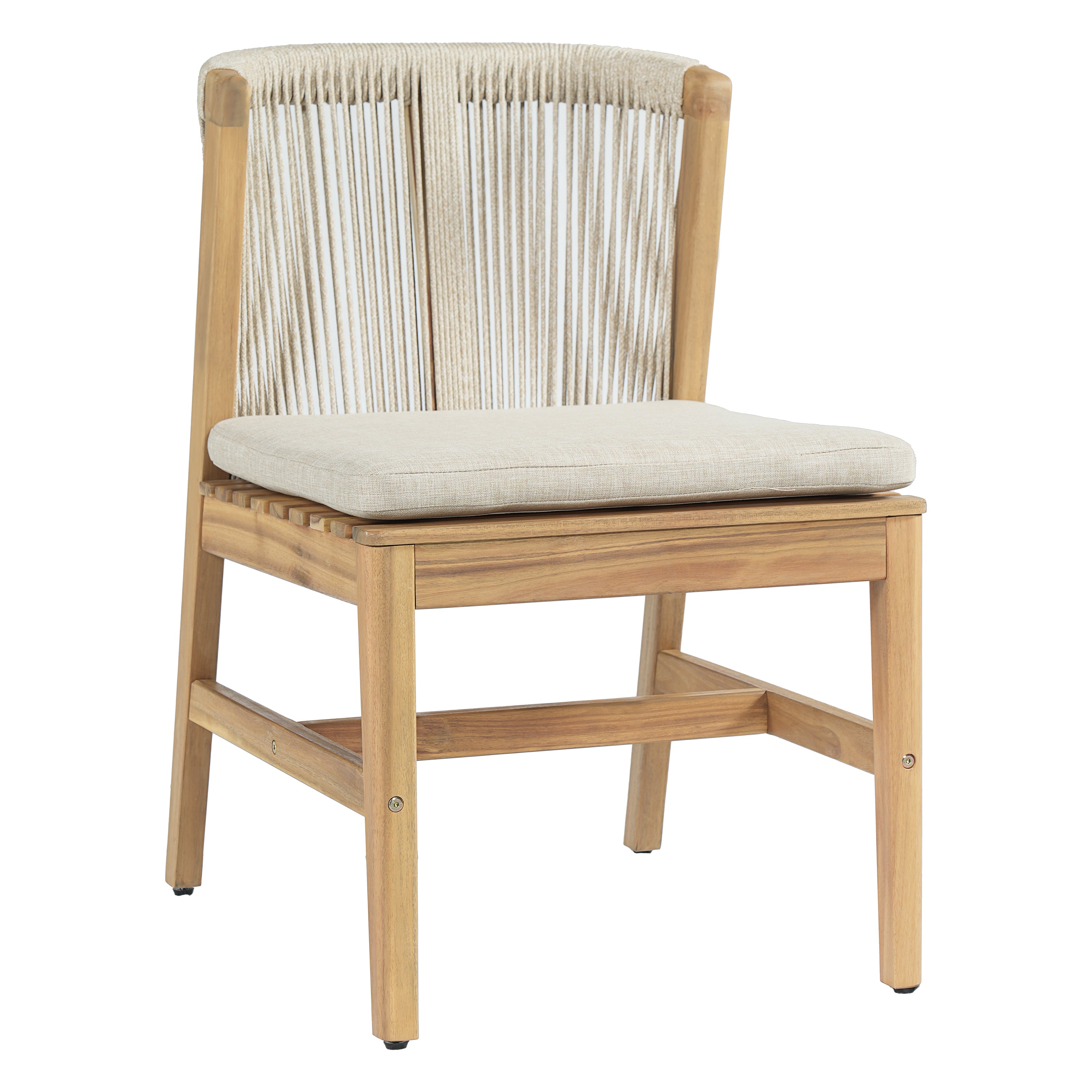 Louie Outdoor Dining Chairs, Set of 2